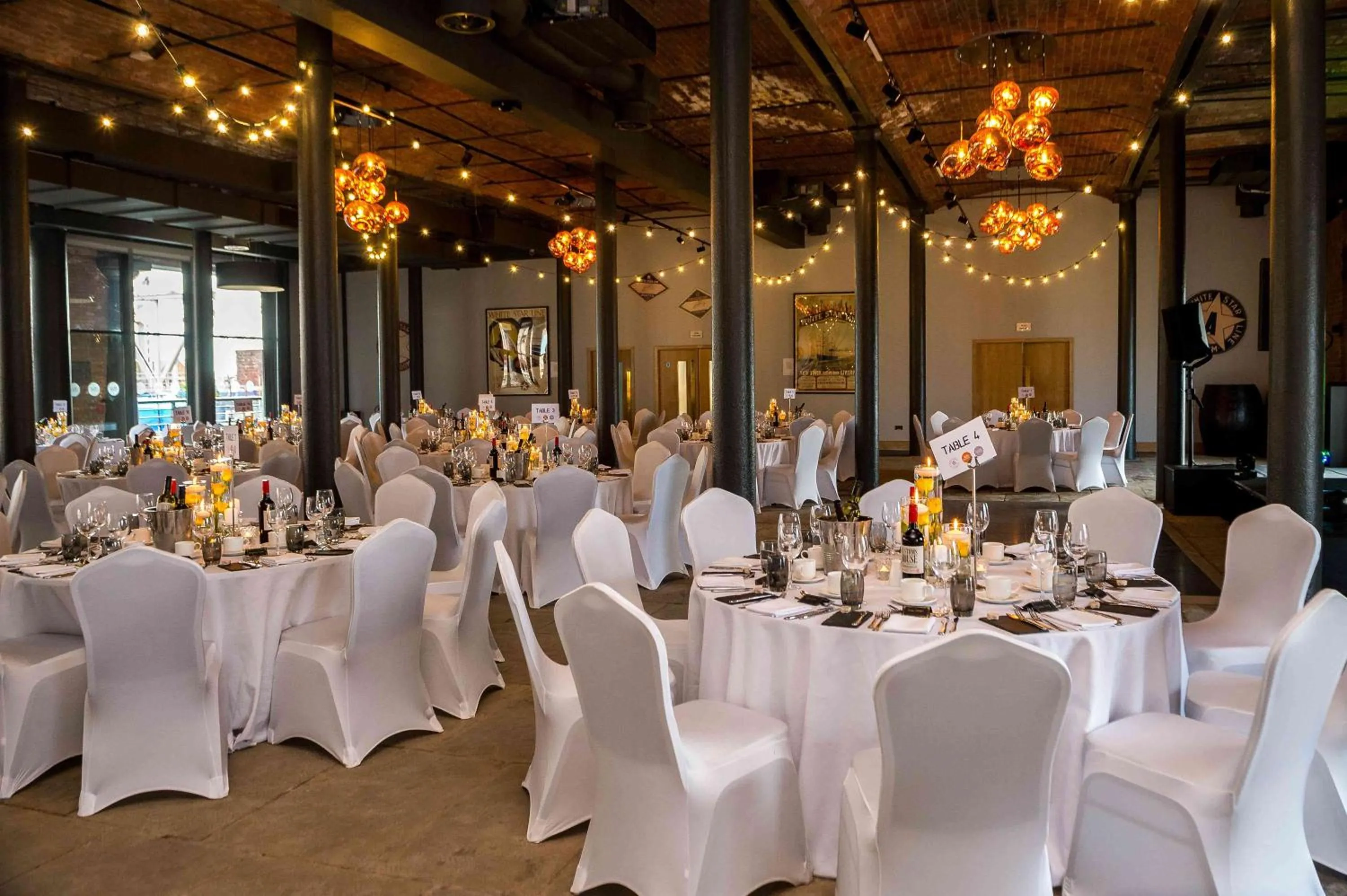 Banquet/Function facilities in Titanic Hotel Liverpool