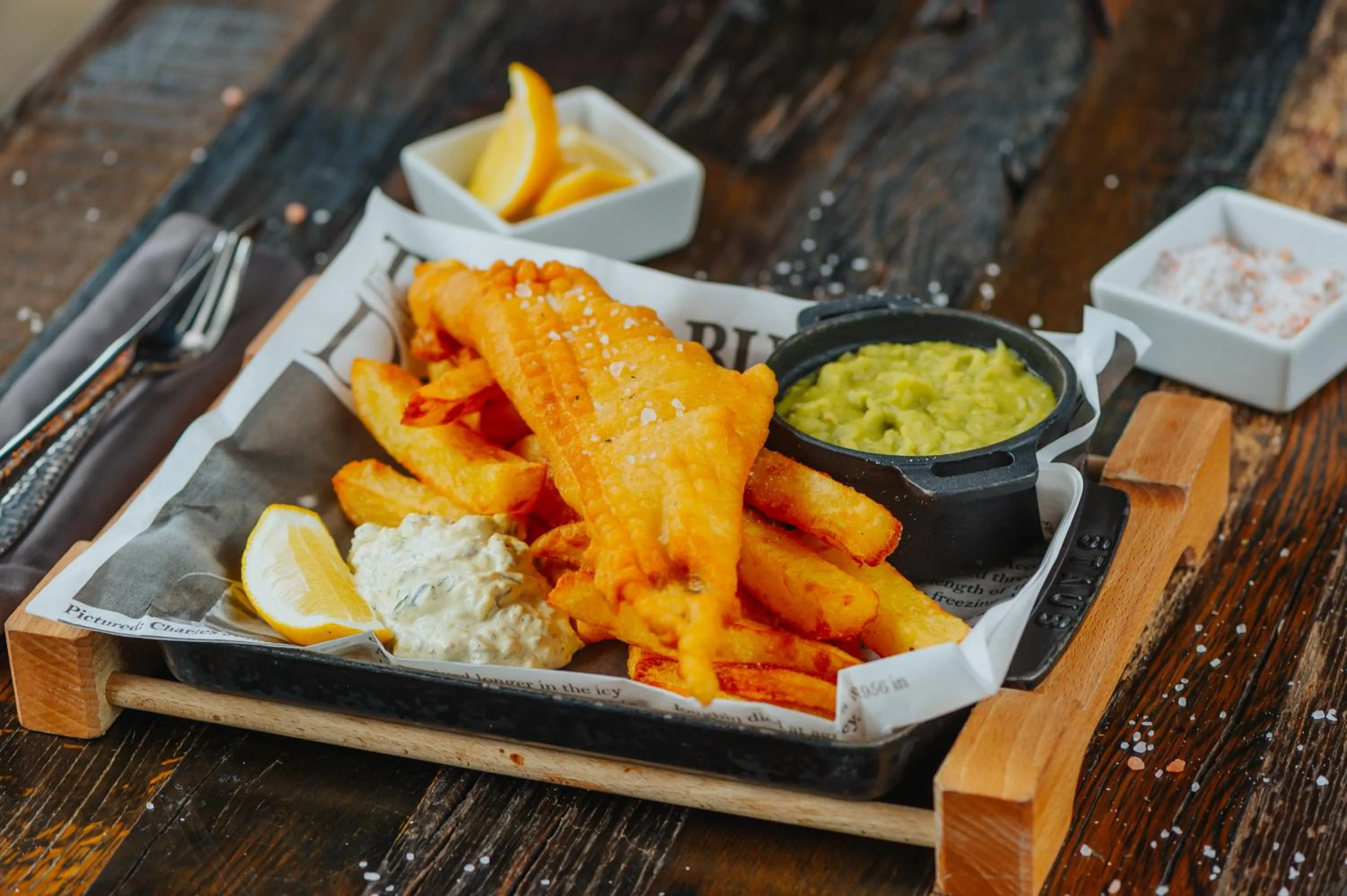 Restaurant/places to eat in Titanic Hotel Liverpool