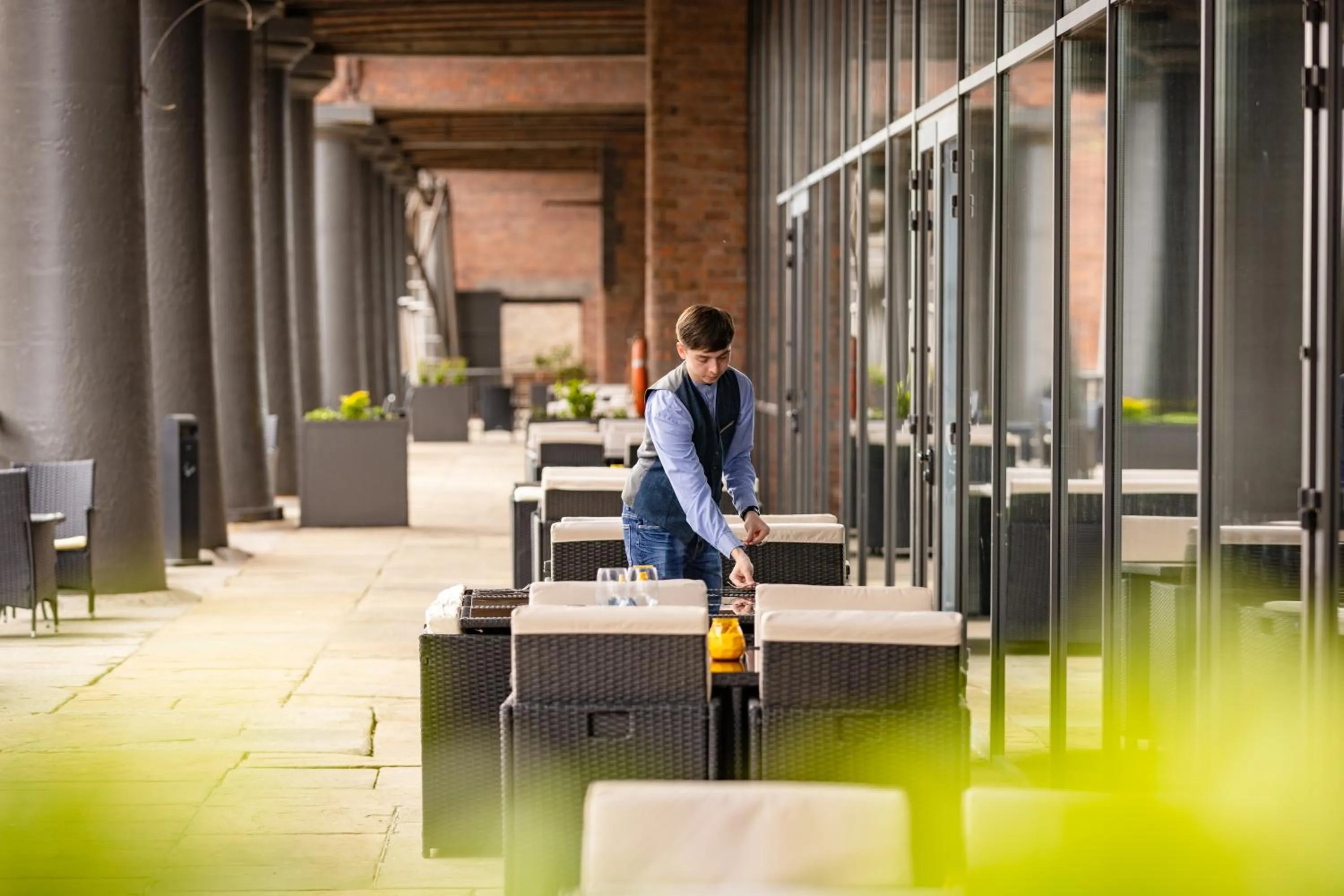 Restaurant/places to eat in Titanic Hotel Liverpool