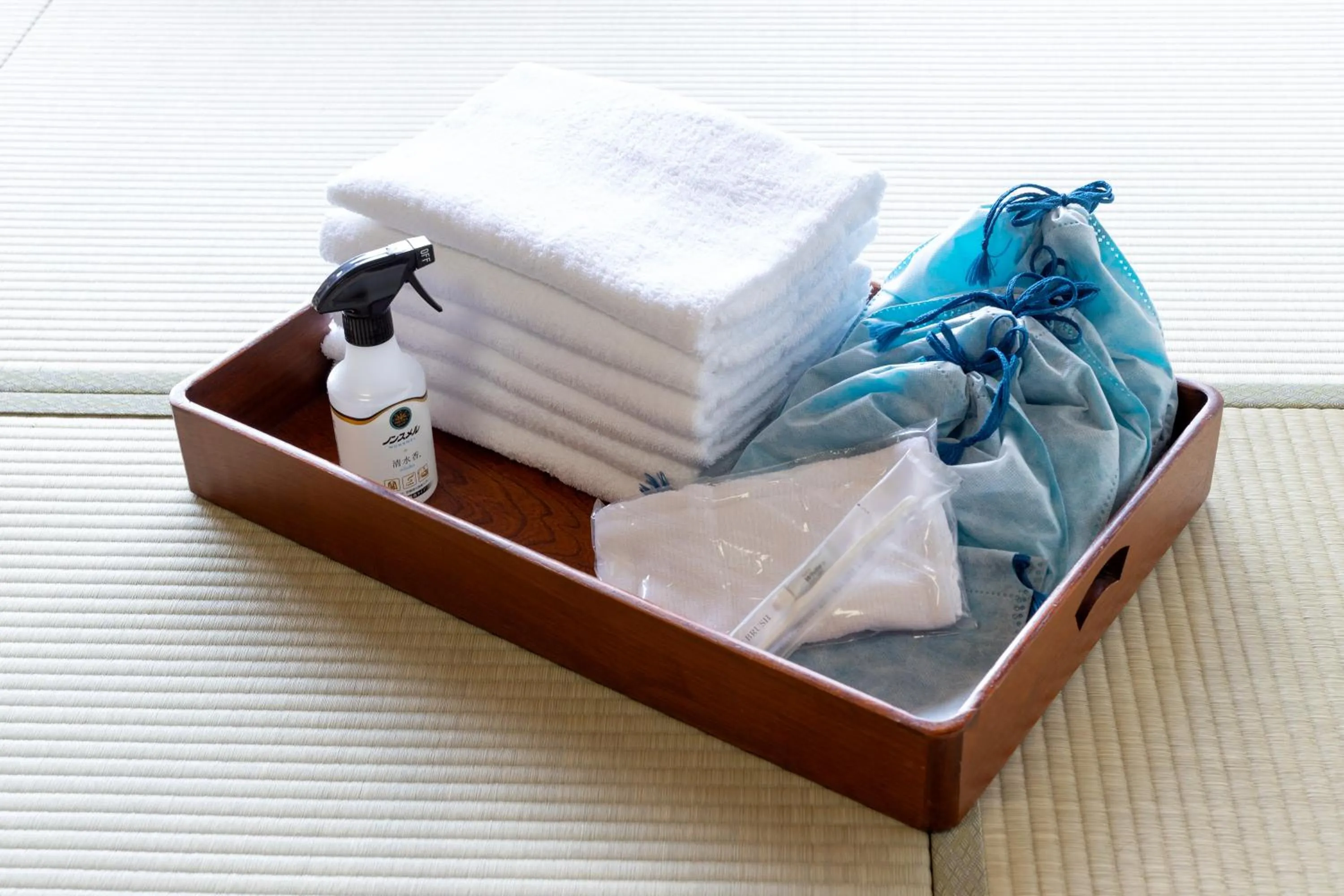 towels in Hakone Ashinoko Bikeikan 箱根芦ノ湖 美景館