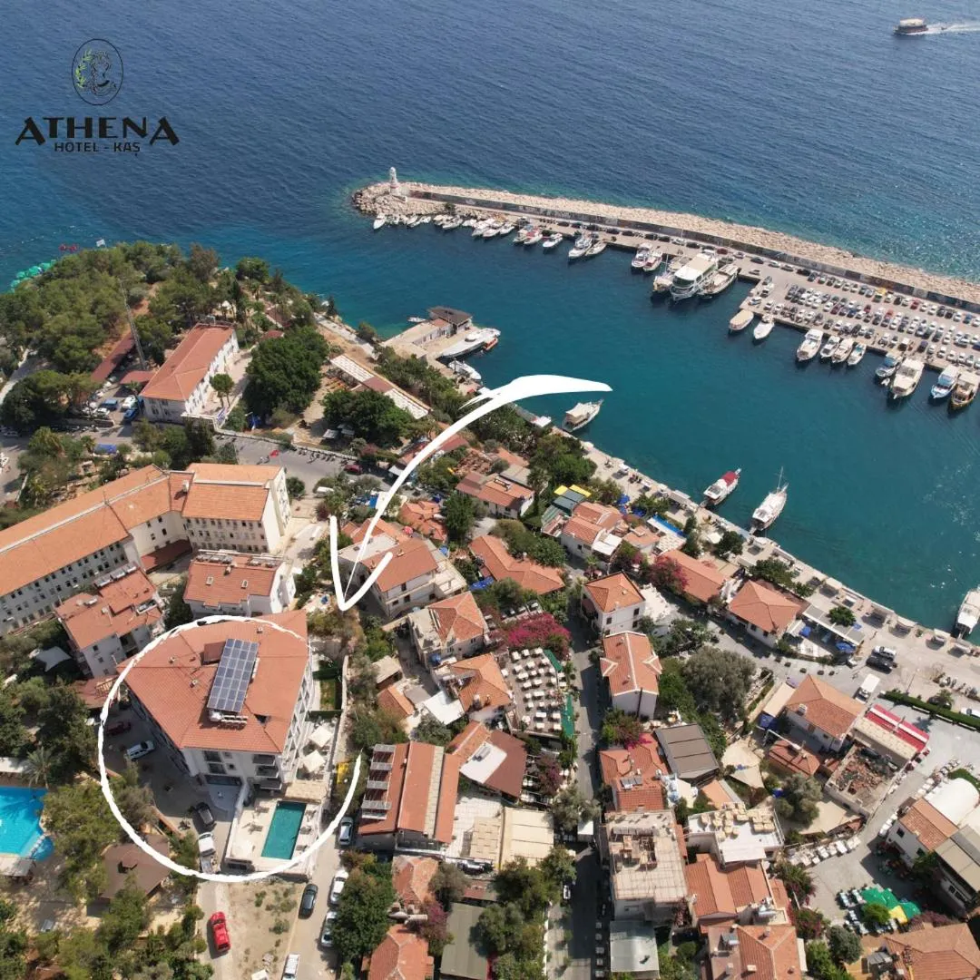 Location in Kas Athena Hotel
