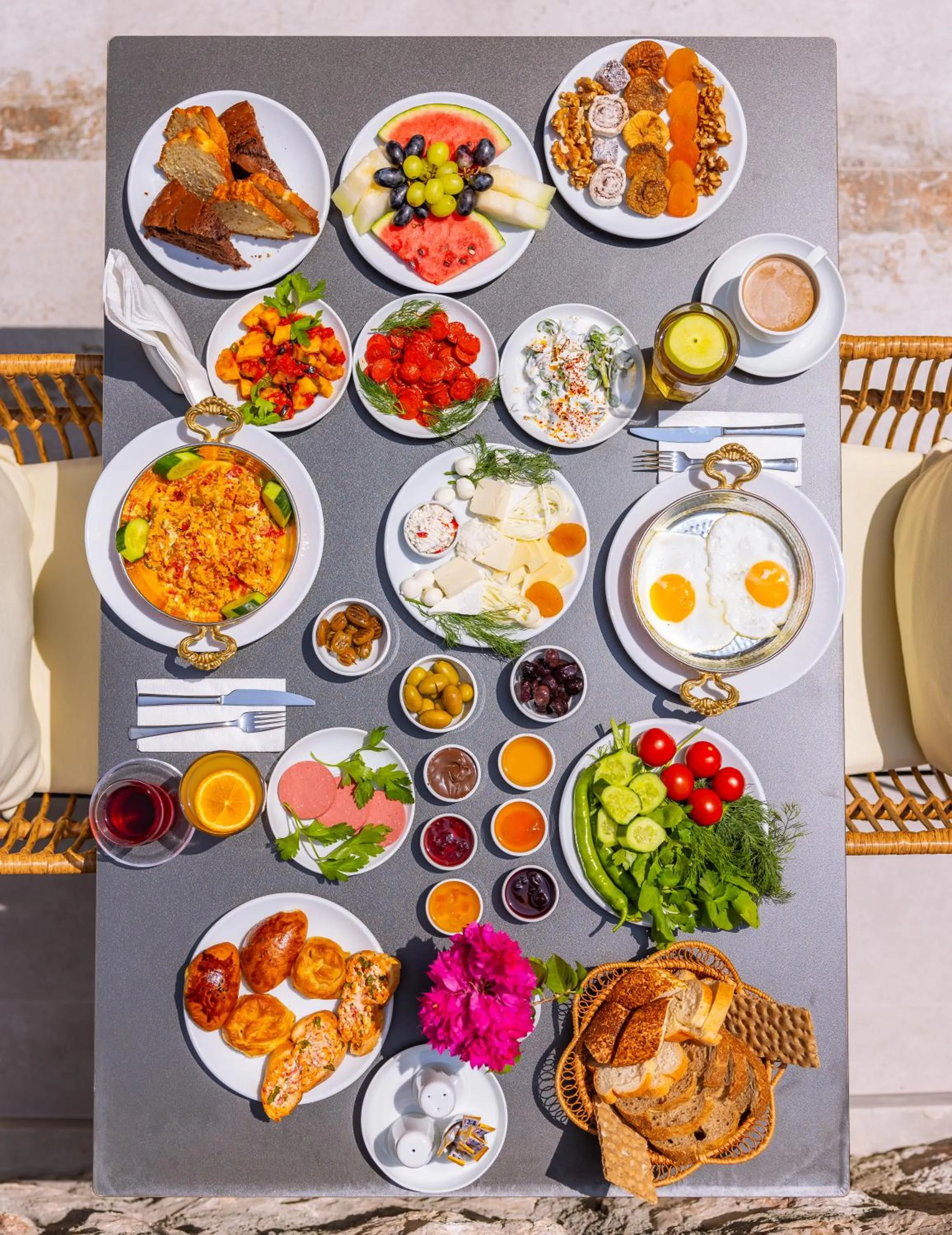 Breakfast in Kas Athena Hotel