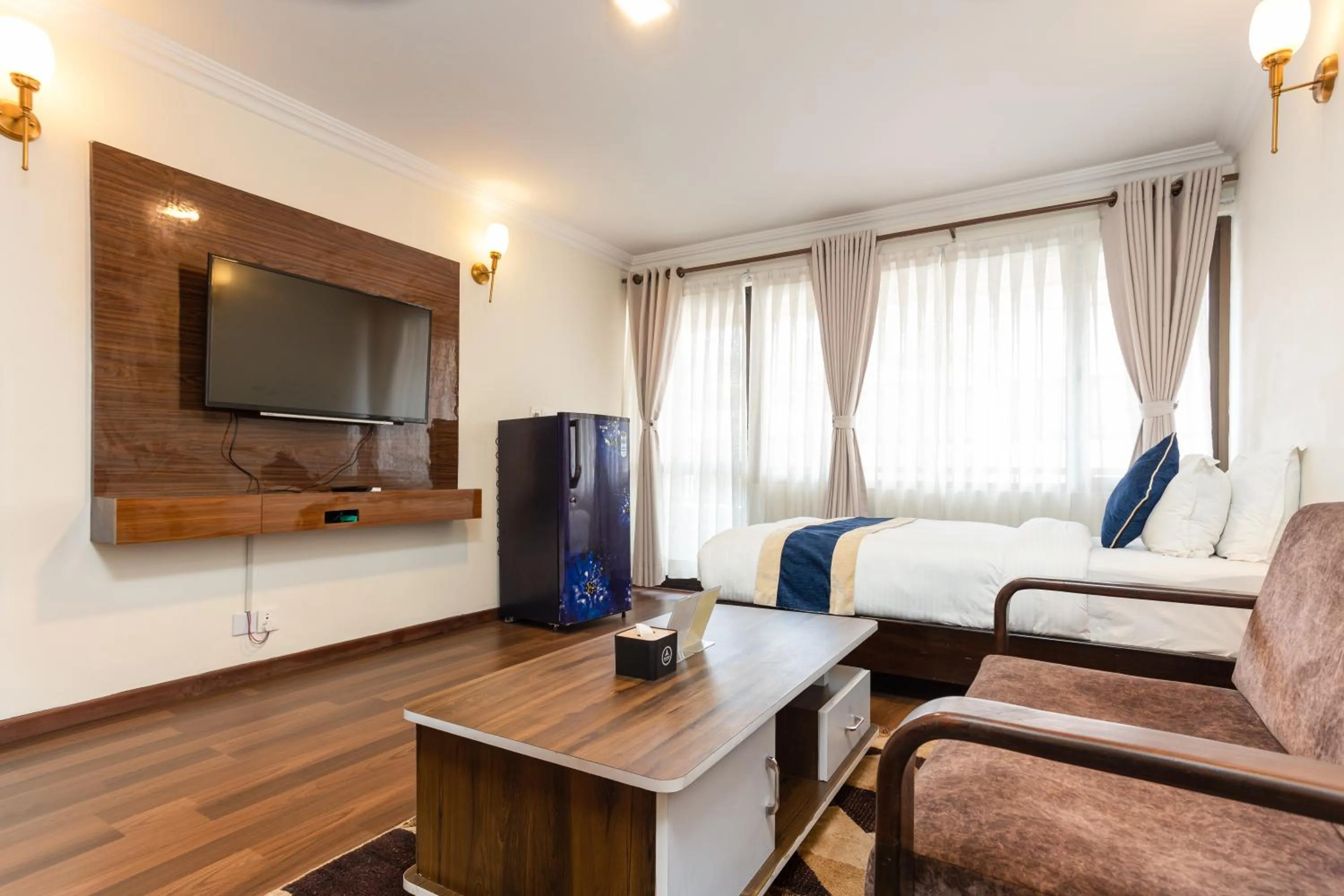 Living room in Kathmandu Business Hotel