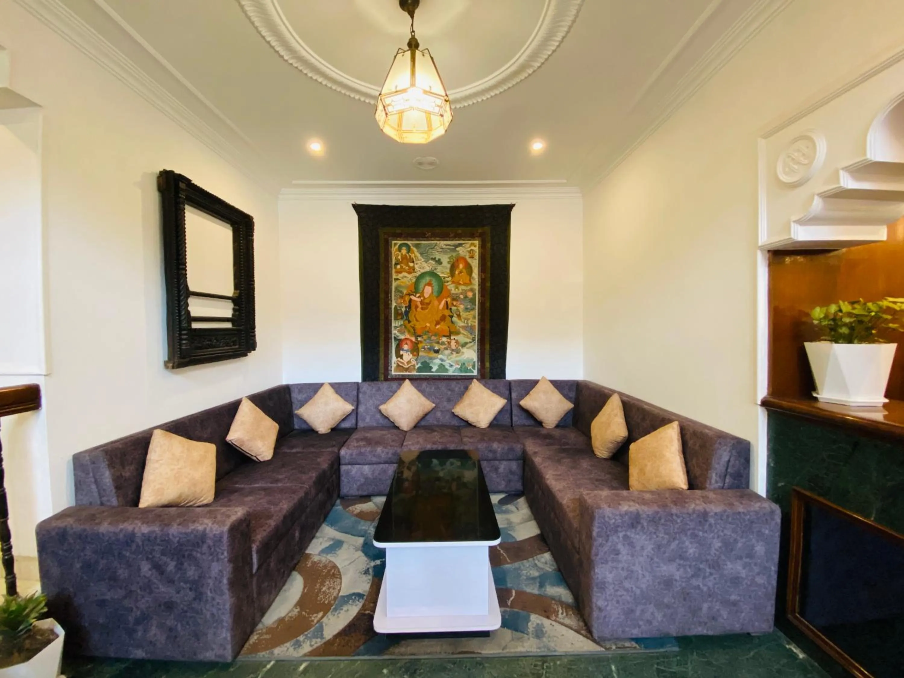 Lobby or reception in Kathmandu Business Hotel