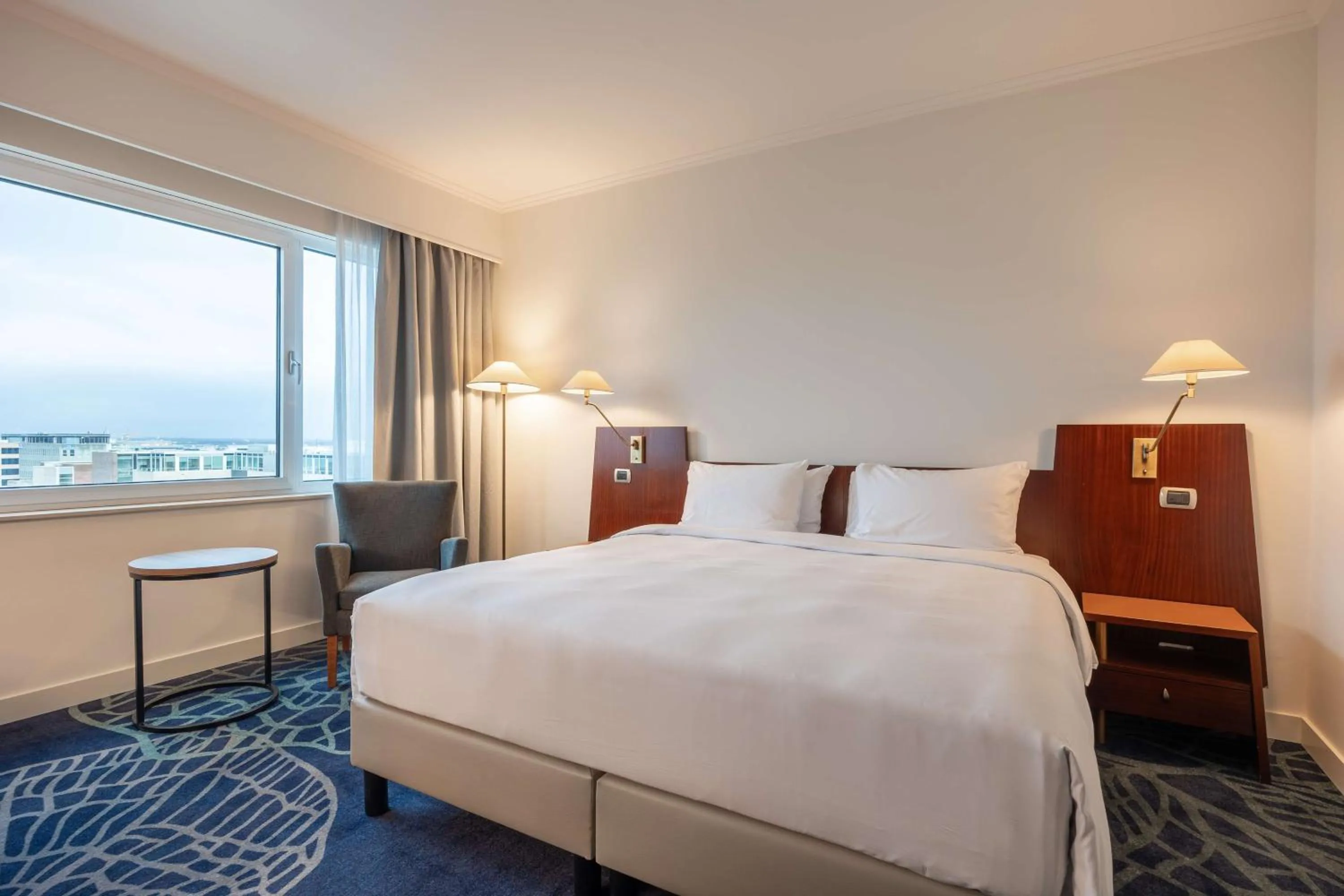 Bedroom, Bed in Radisson Blu Hotel Amsterdam Airport, Schiphol