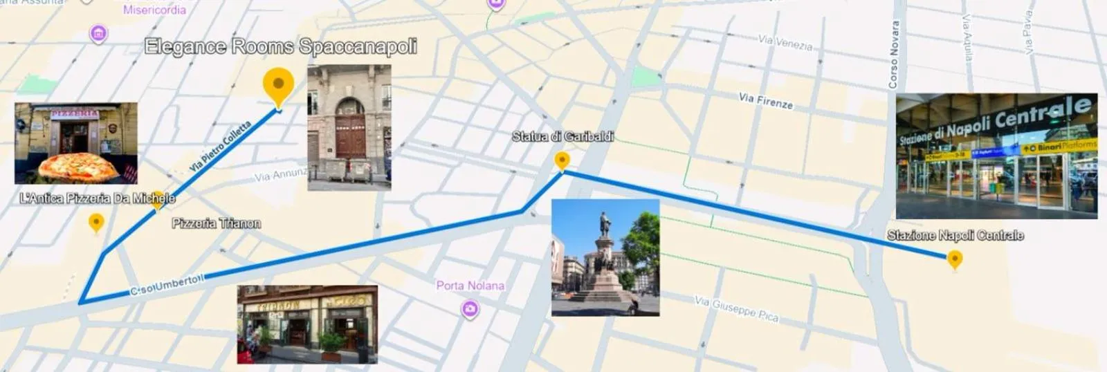 Nearby landmark in Elegance Rooms Spaccanapoli