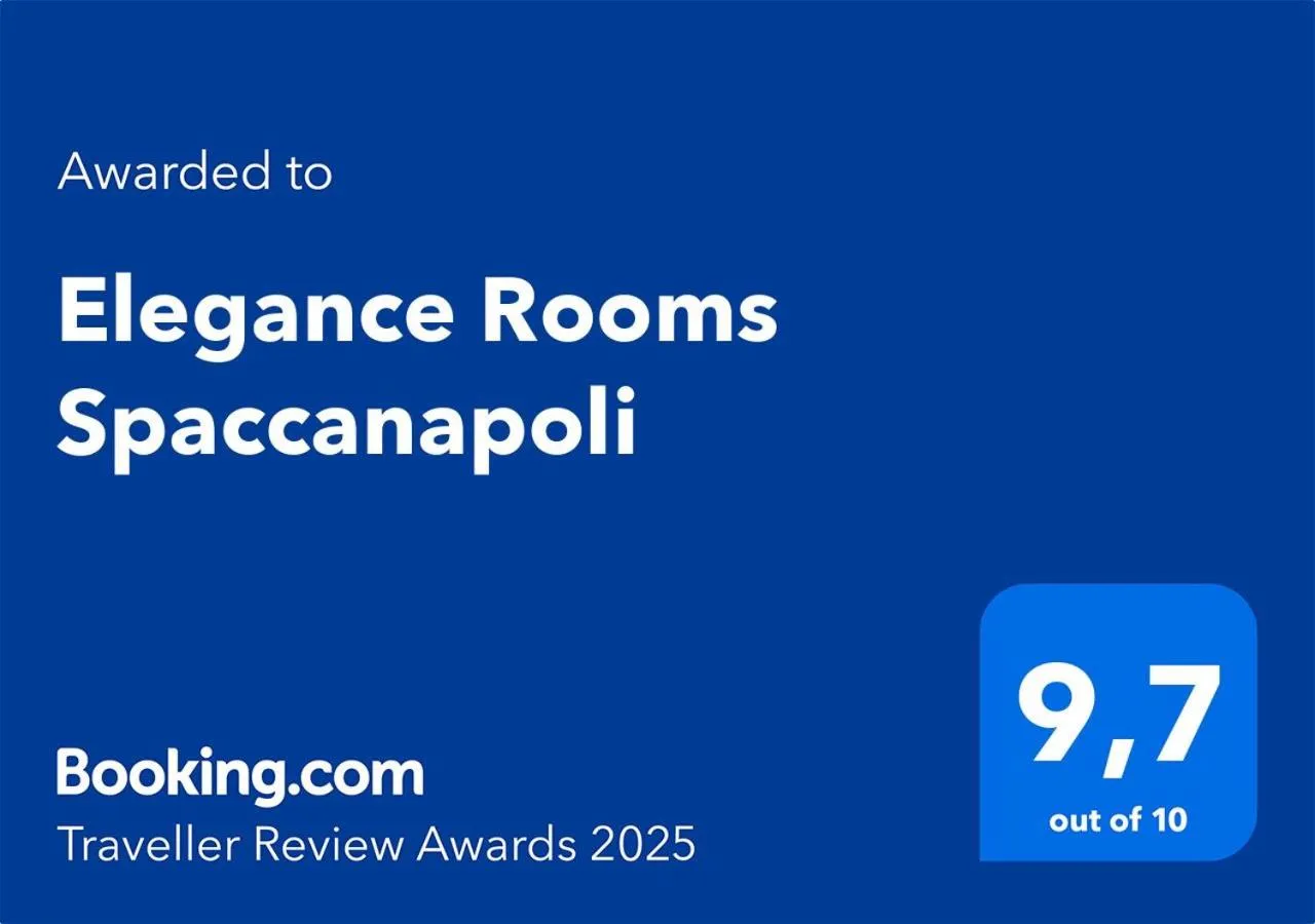 Certificate/Award in Elegance Rooms Spaccanapoli