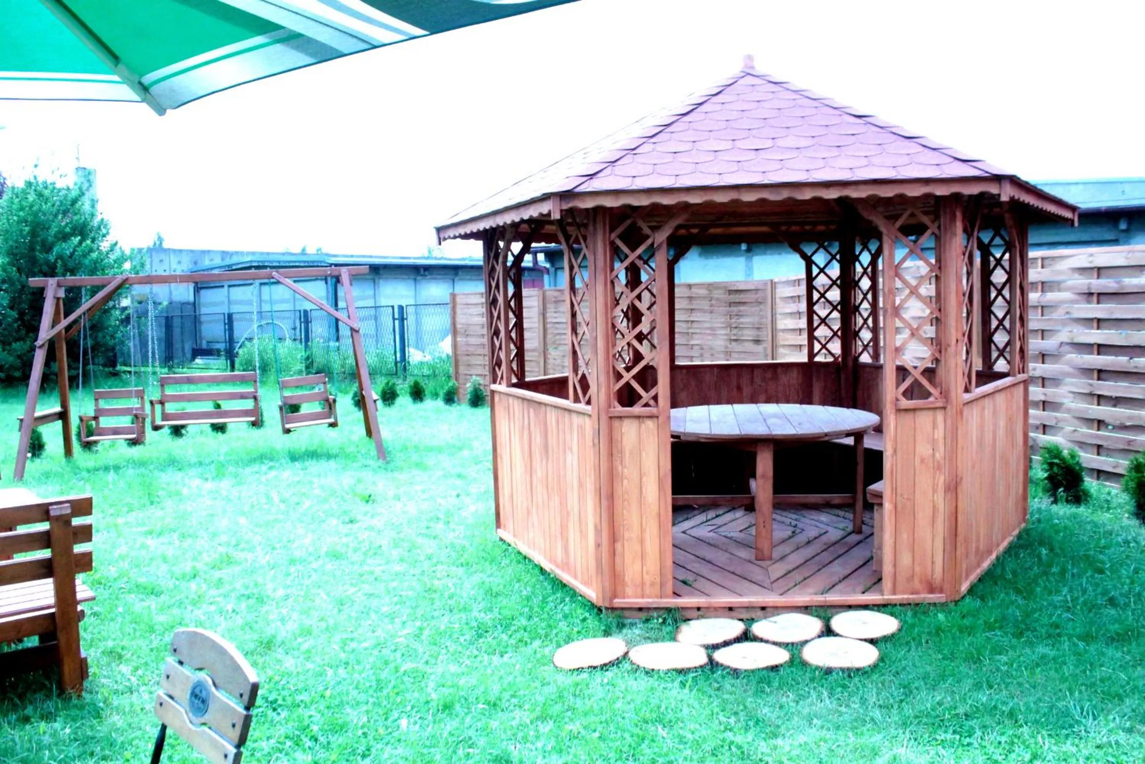 BBQ facilities in Zajazd Skorpion B&B