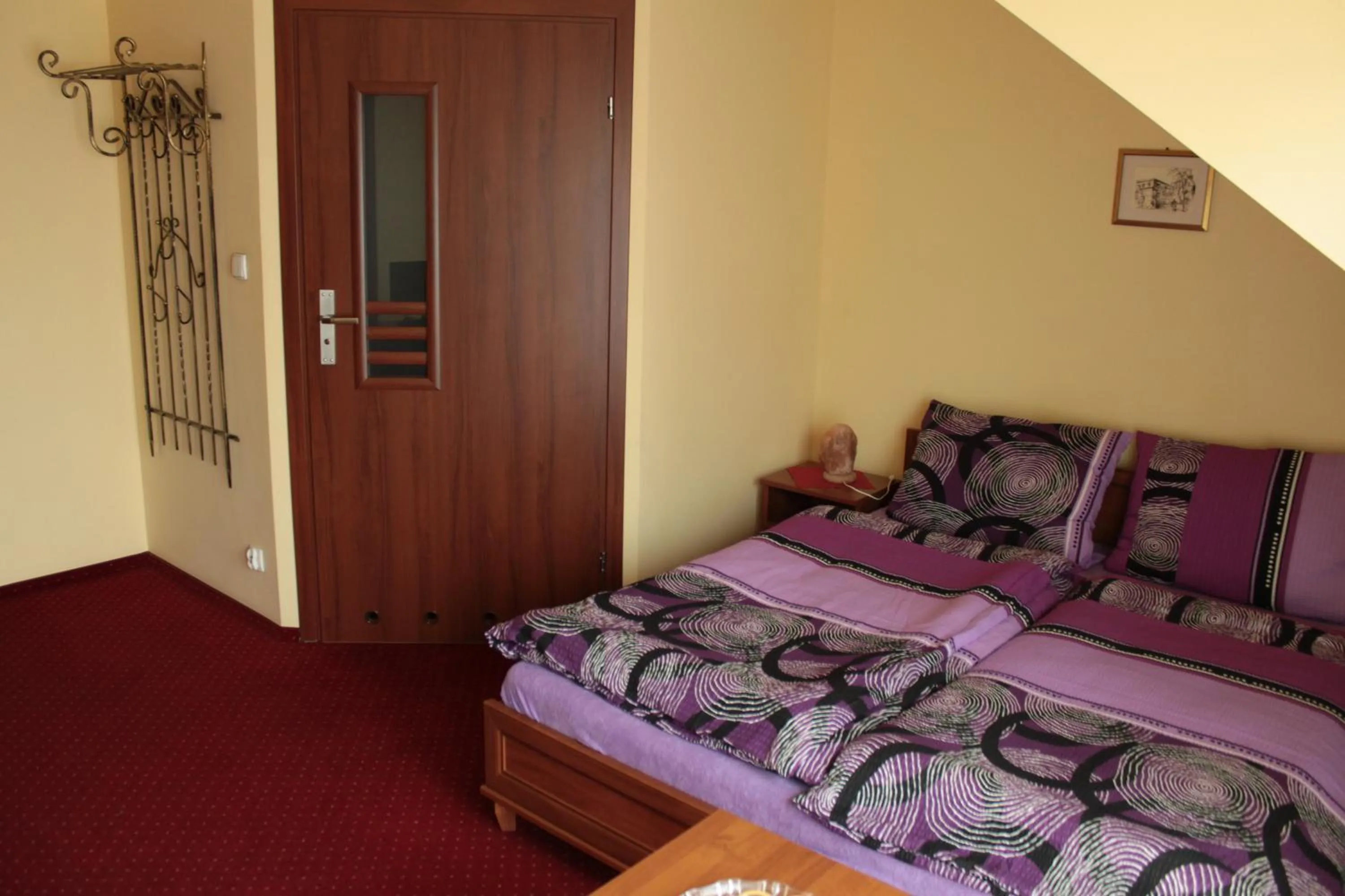 Bed in Zajazd Skorpion B&B