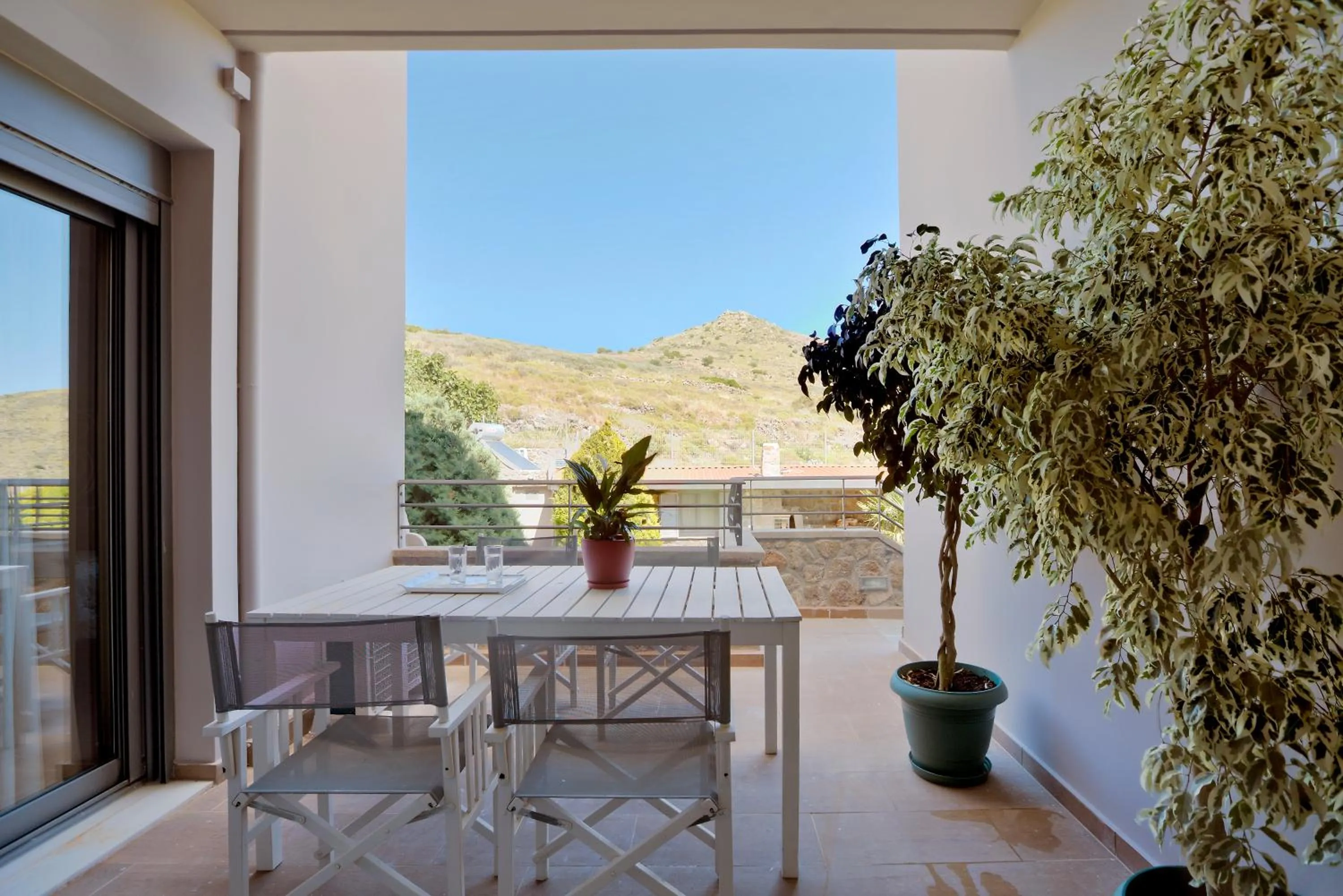 Balcony/Terrace in Marini Luxury Apartments and Suites