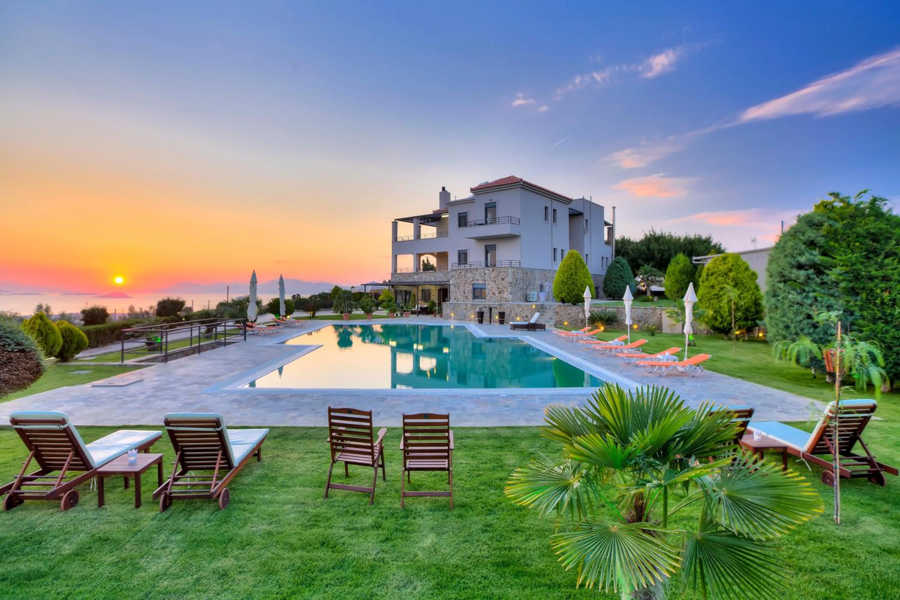 Property building in Marini Luxury Apartments and Suites