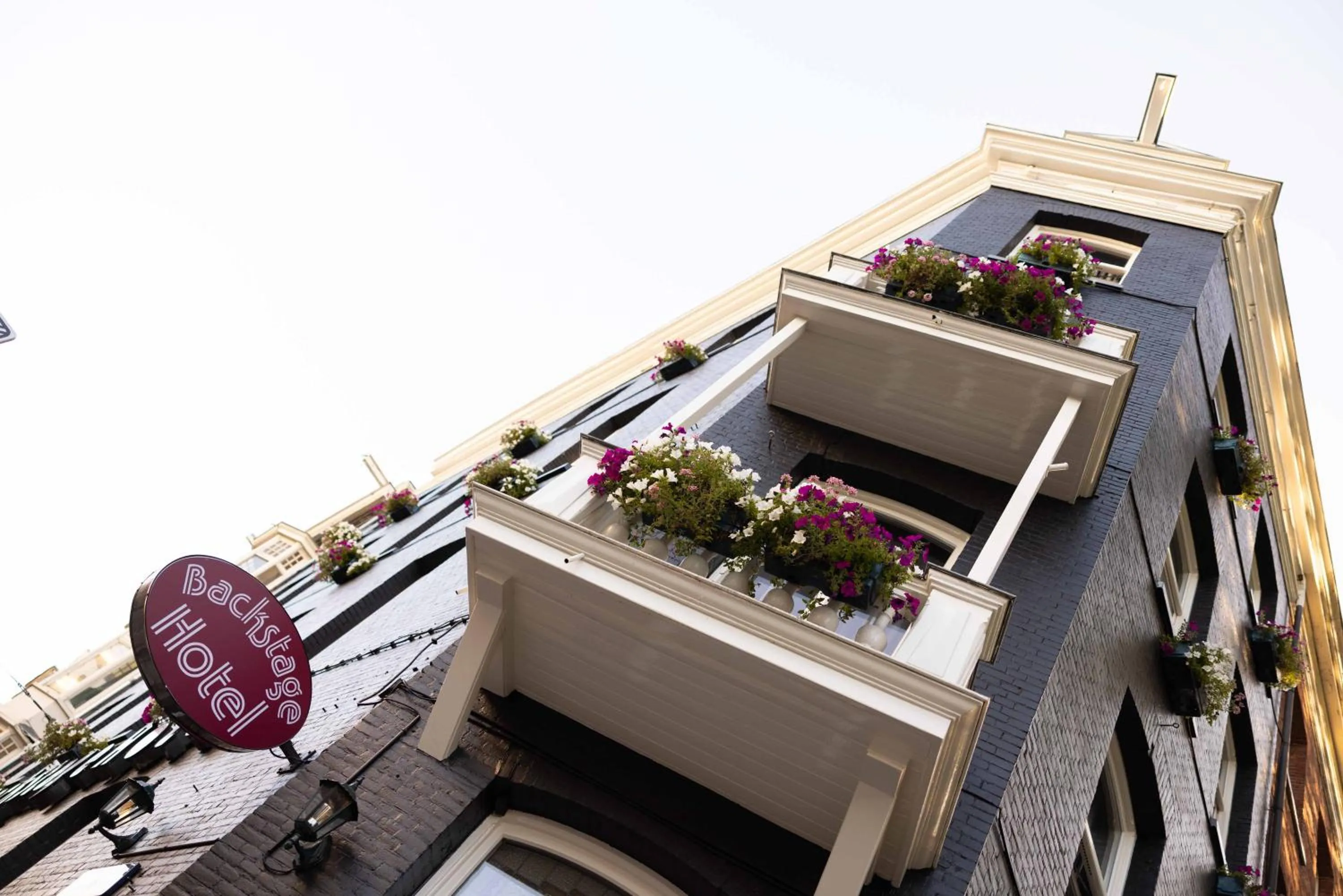 Property building in Backstage Hotel Amsterdam
