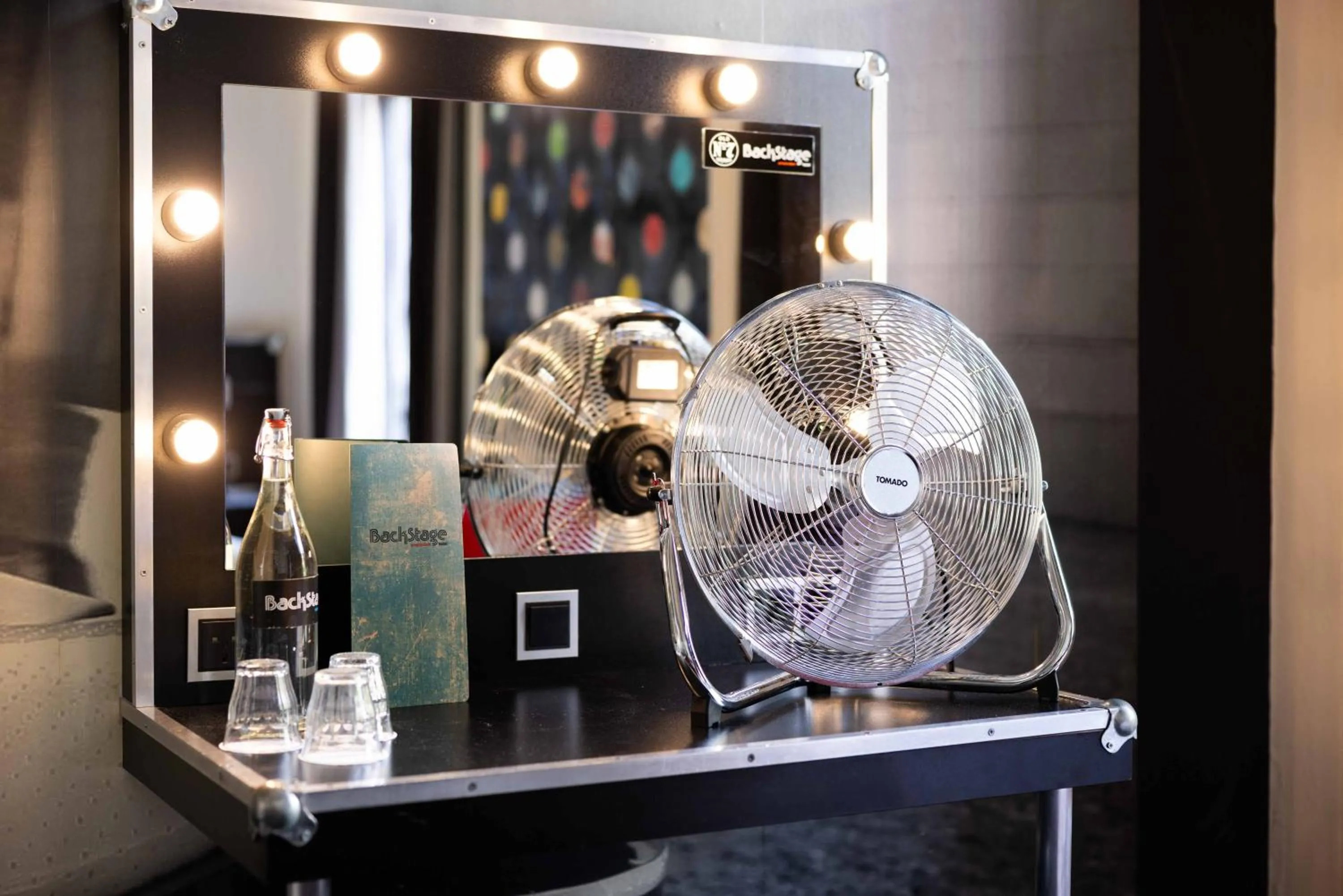 Decorative detail in Backstage Hotel Amsterdam