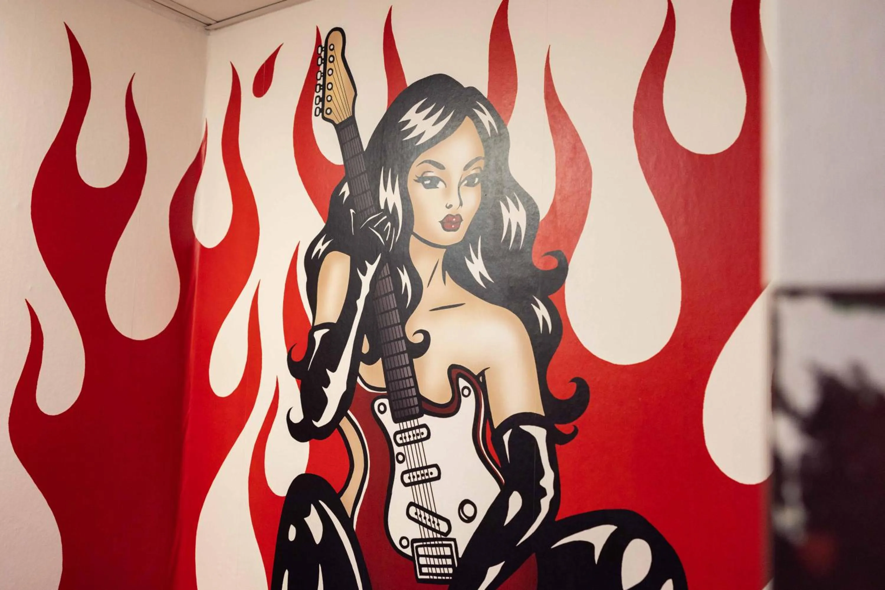 Decorative detail in Backstage Hotel Amsterdam