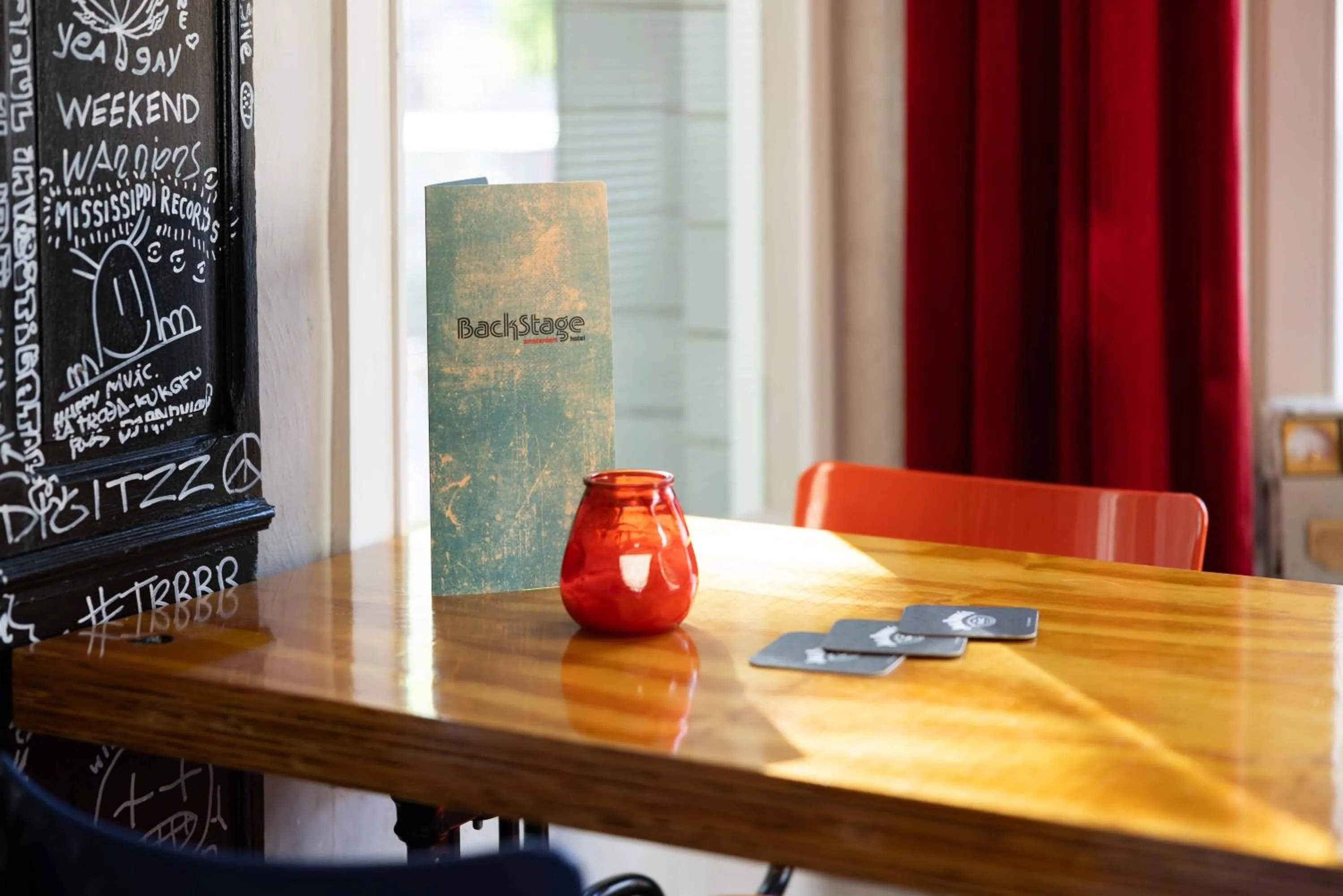 Lounge or bar in Backstage Hotel Amsterdam