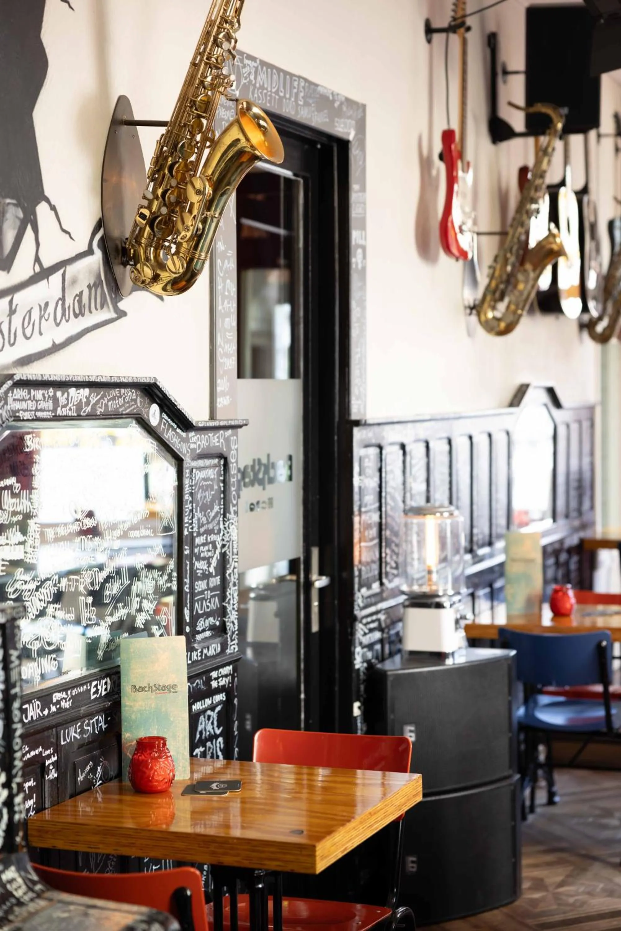 Lounge or bar in Backstage Hotel Amsterdam