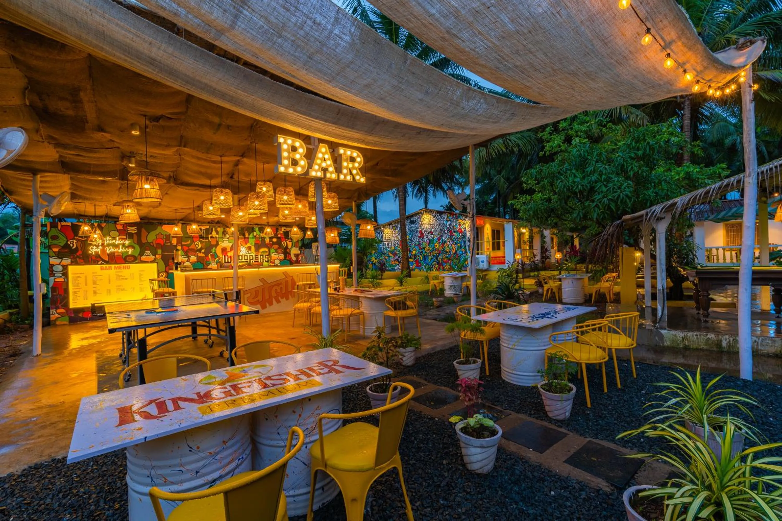 Whoopers Party Hostel, Palolem