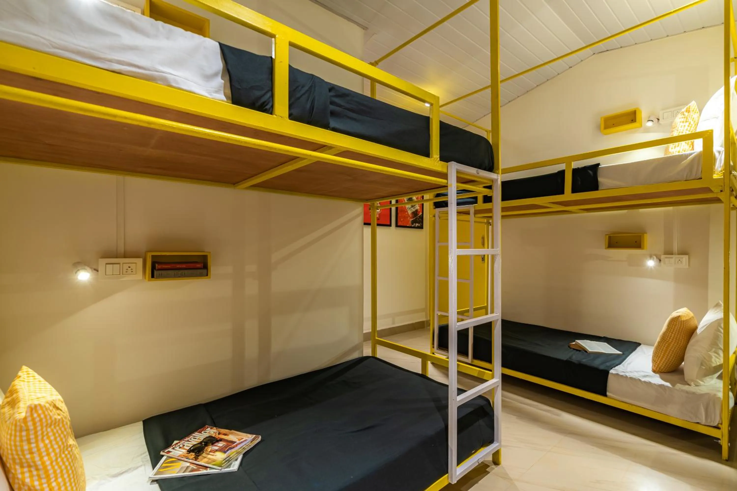 Bed in Whoopers Party Hostel, Palolem