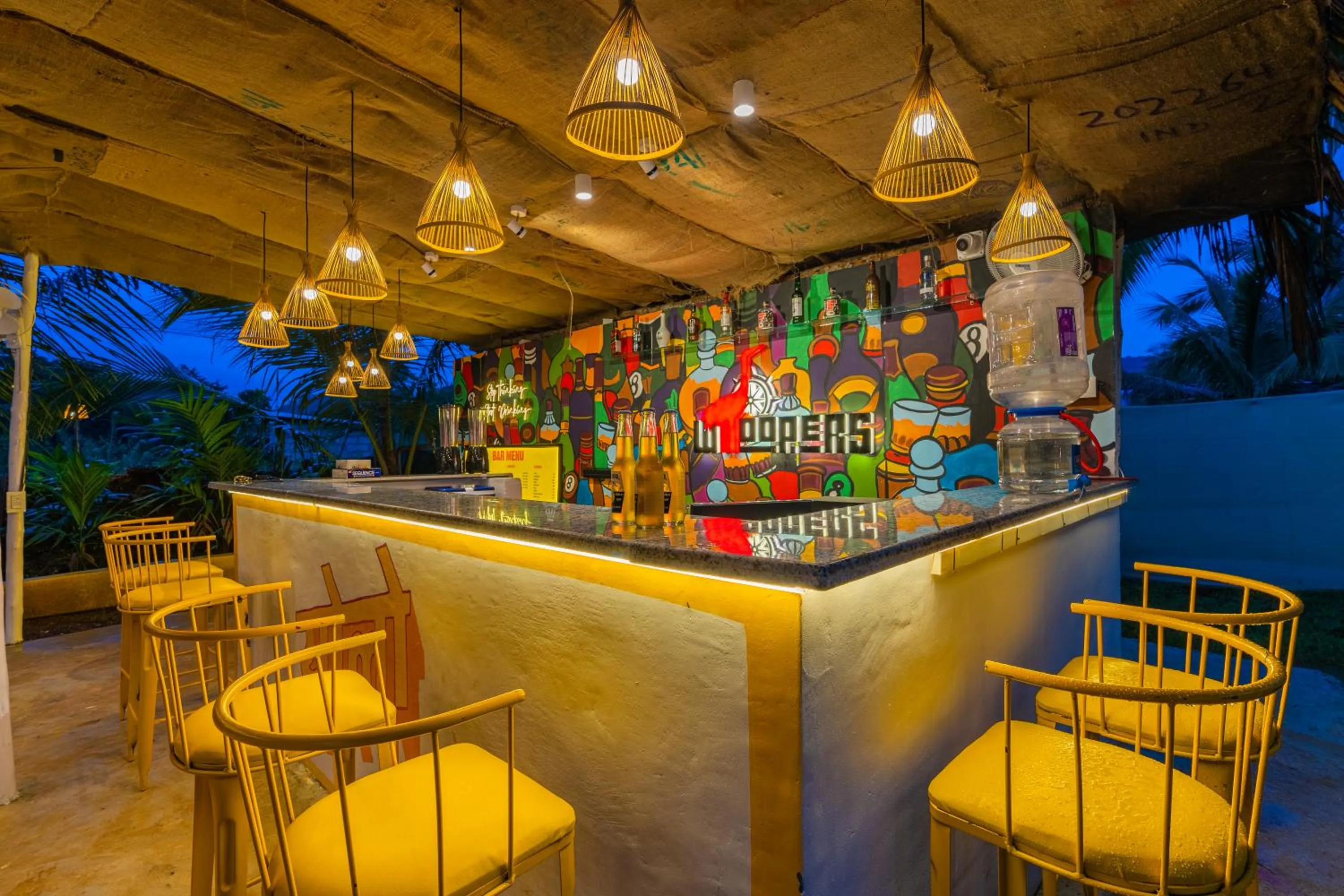 Nightclub / DJ in Whoopers Party Hostel, Palolem