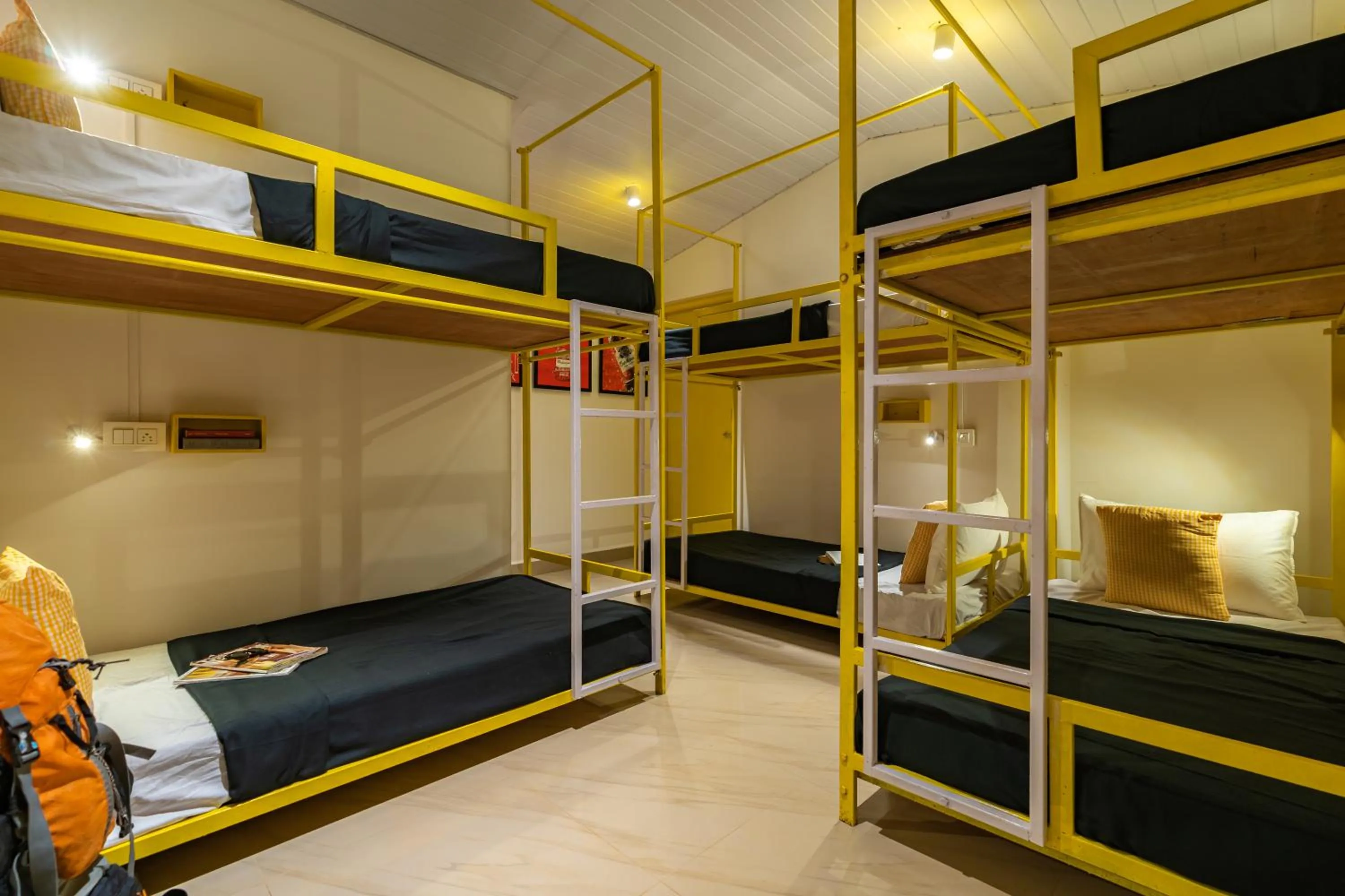 Bed in Whoopers Party Hostel, Palolem