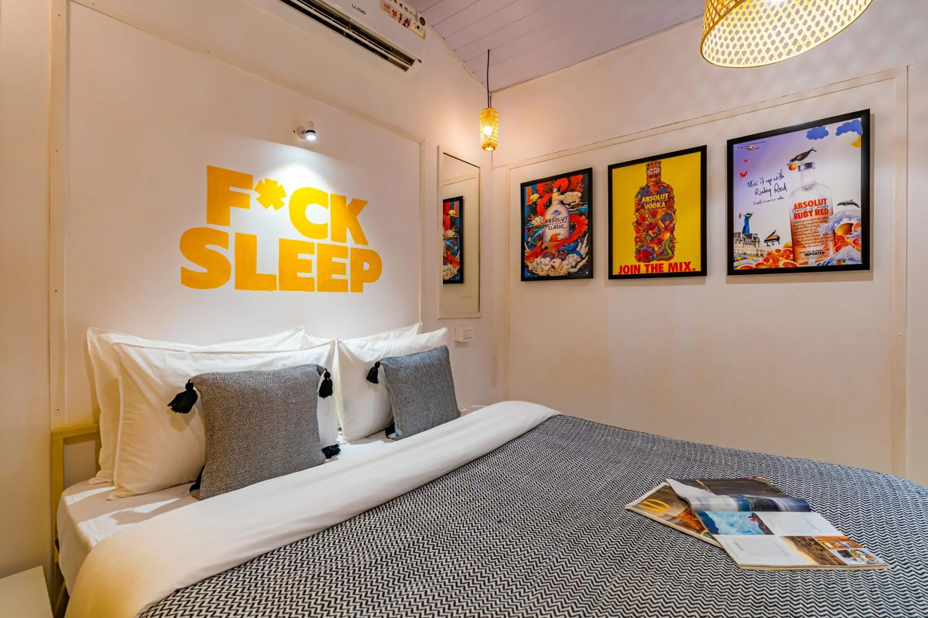 Photo of the whole room, Bed in Whoopers Party Hostel, Palolem