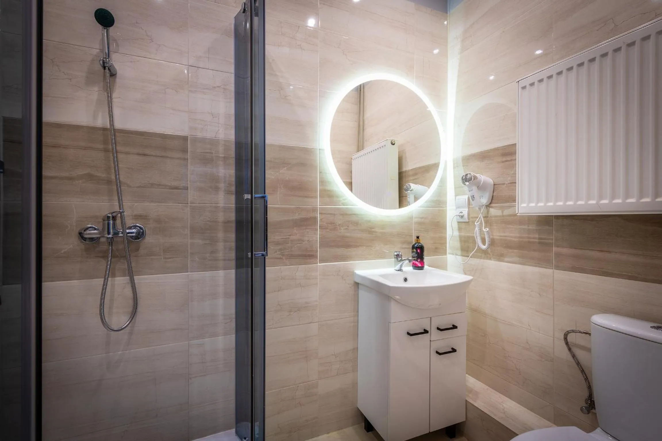 Shower in 70s Hostel