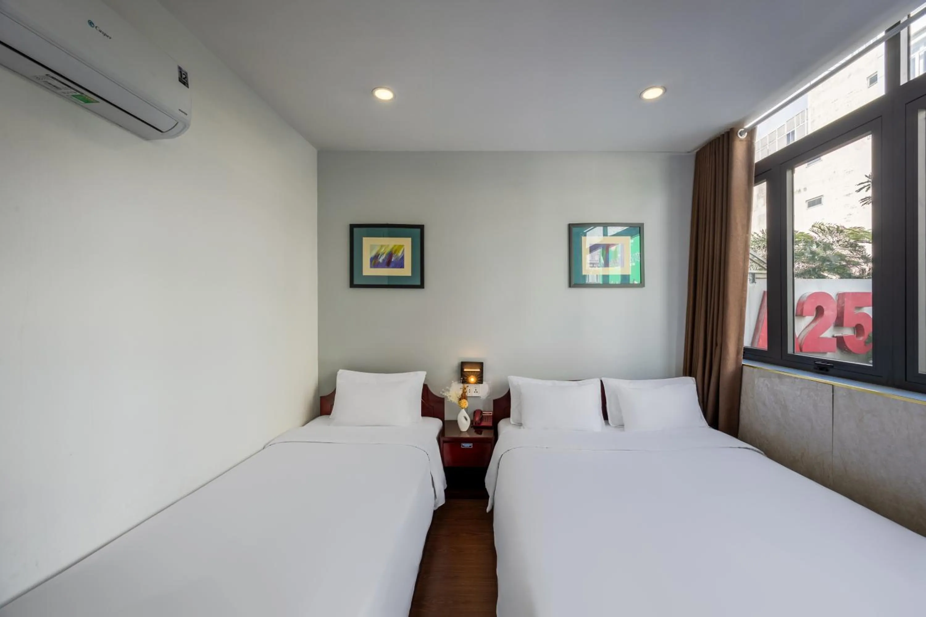 Bed in A25 Hotel - 25 Trương Định
