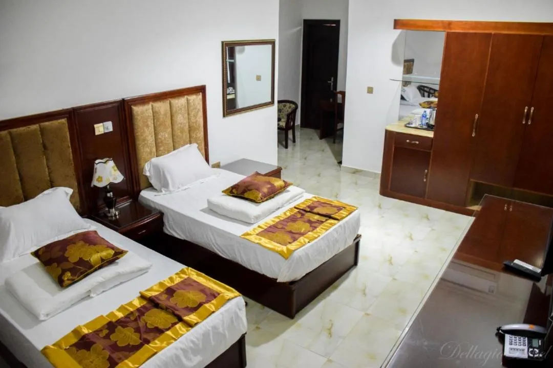 Bed in Dellagio Hotel