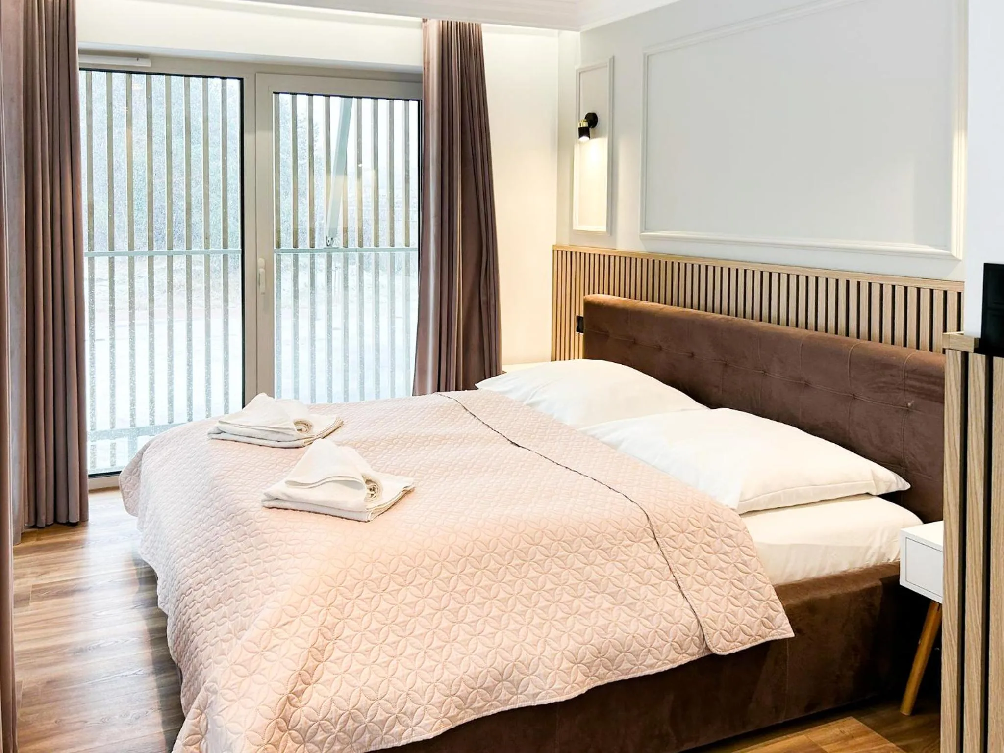Bedroom, Bed in visit baltic - Apartament Plażowy Casa