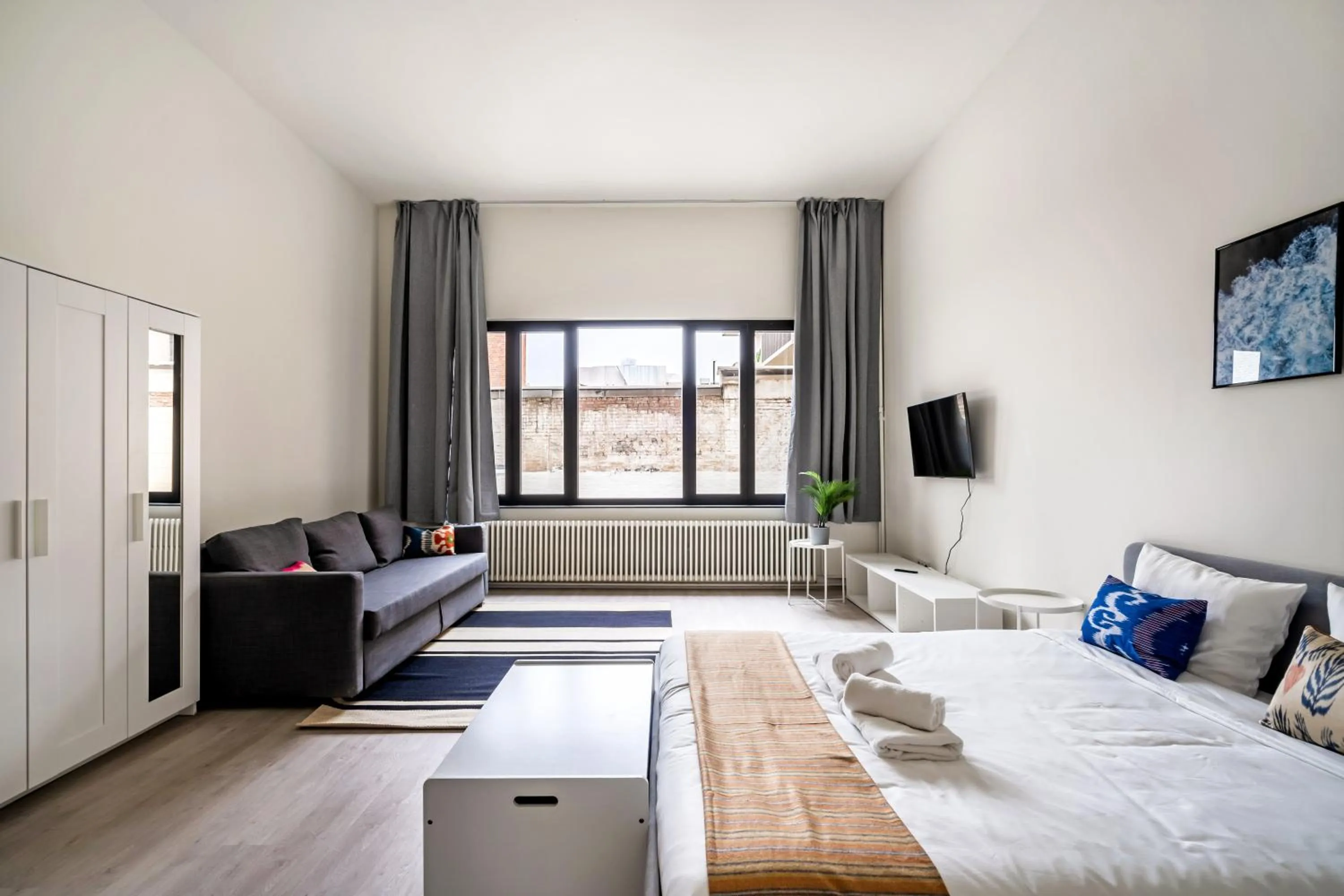 Bed in Smartflats - the City Antwerp
