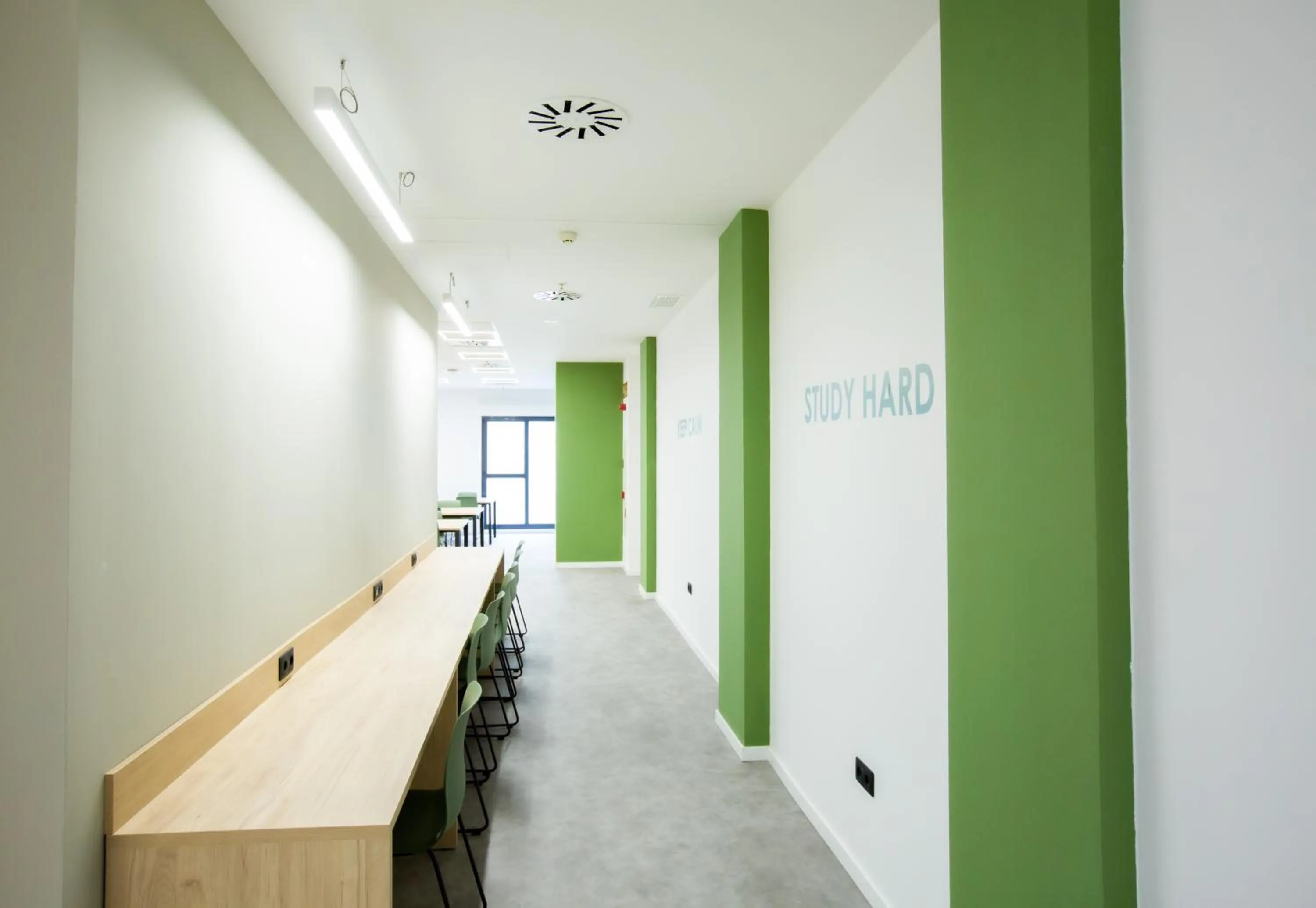 Library in Micampus Burjassot Parque Student Residence