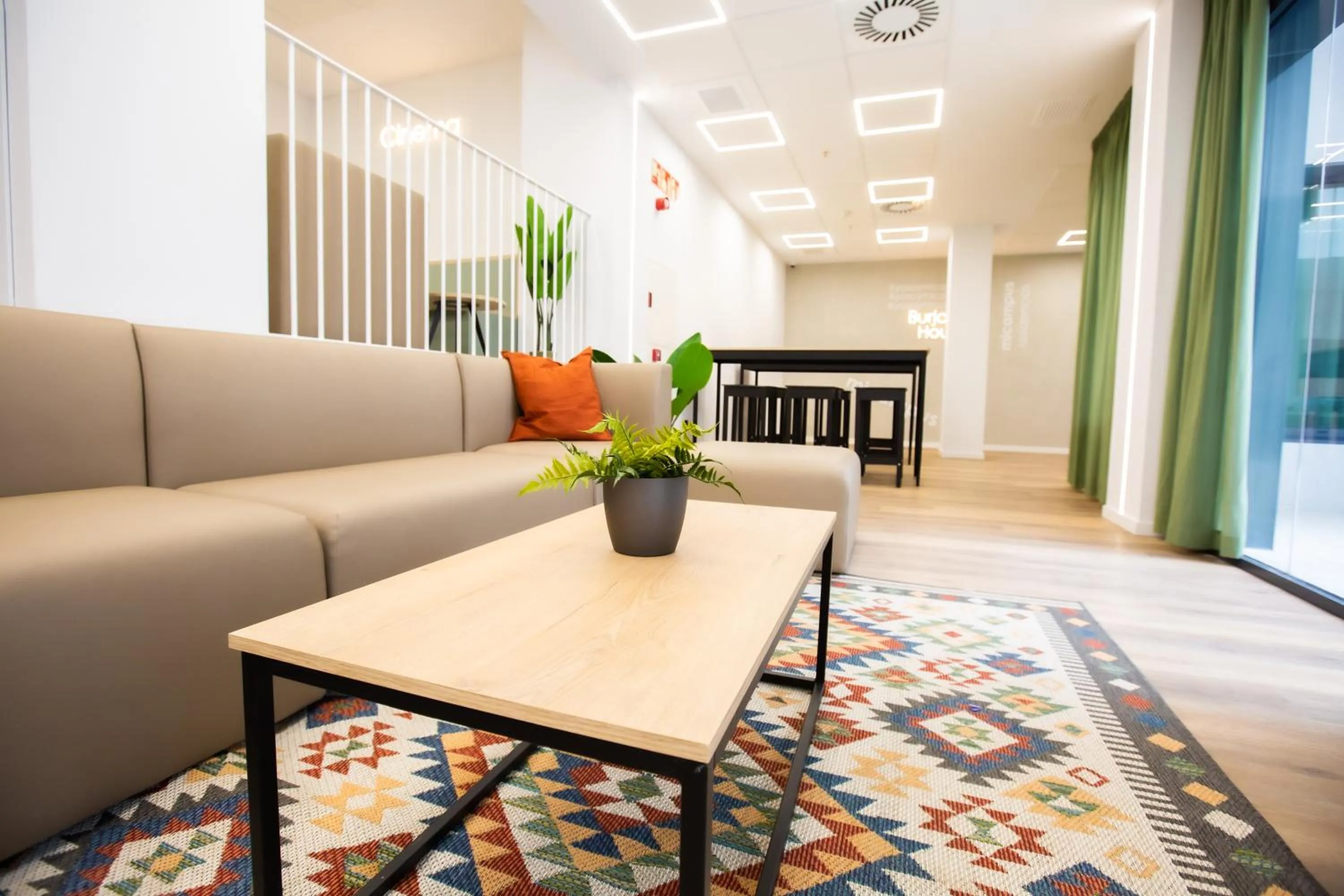 Living room in Micampus Burjassot Parque Student Residence