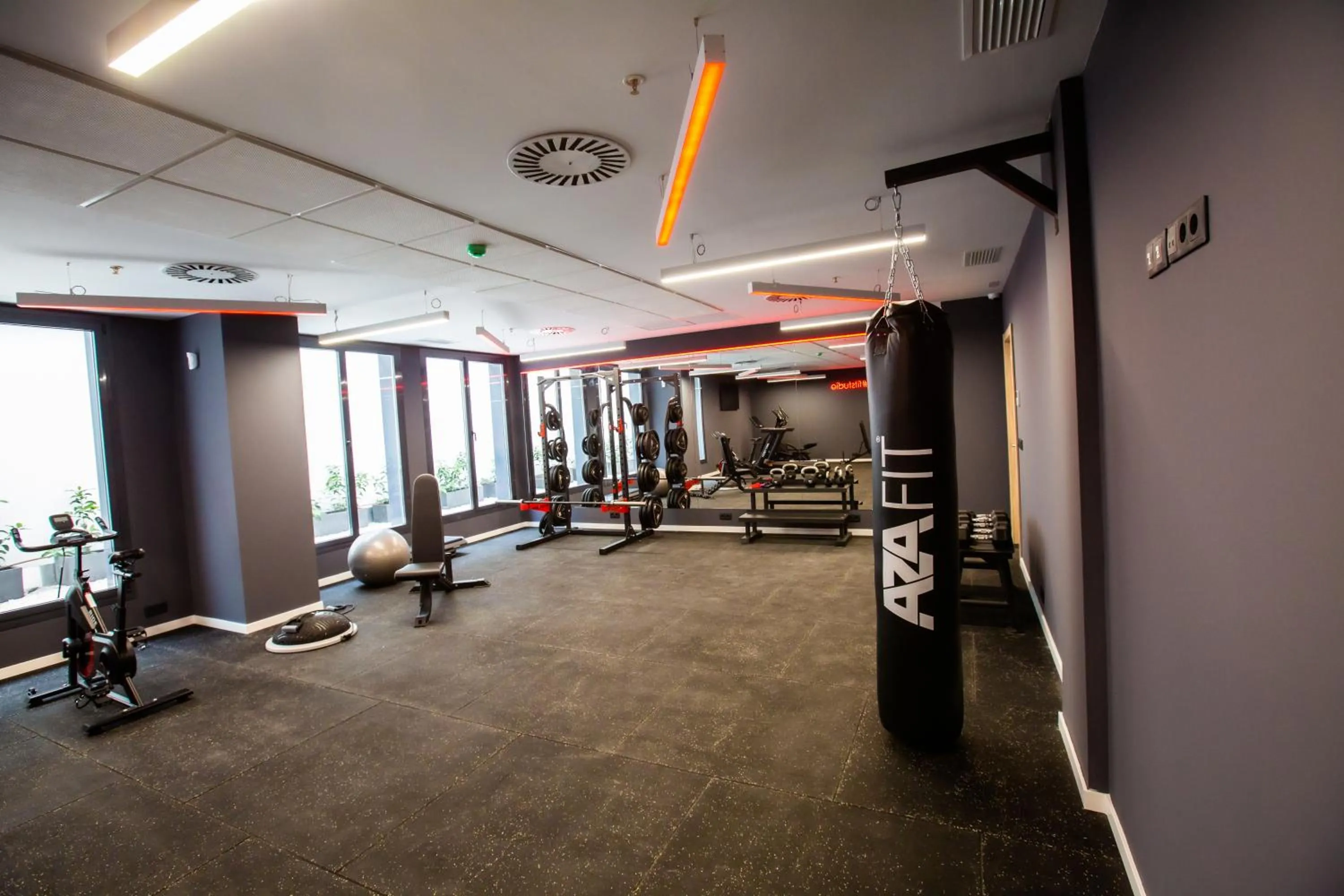 Fitness centre/facilities in Micampus Burjassot Parque Student Residence