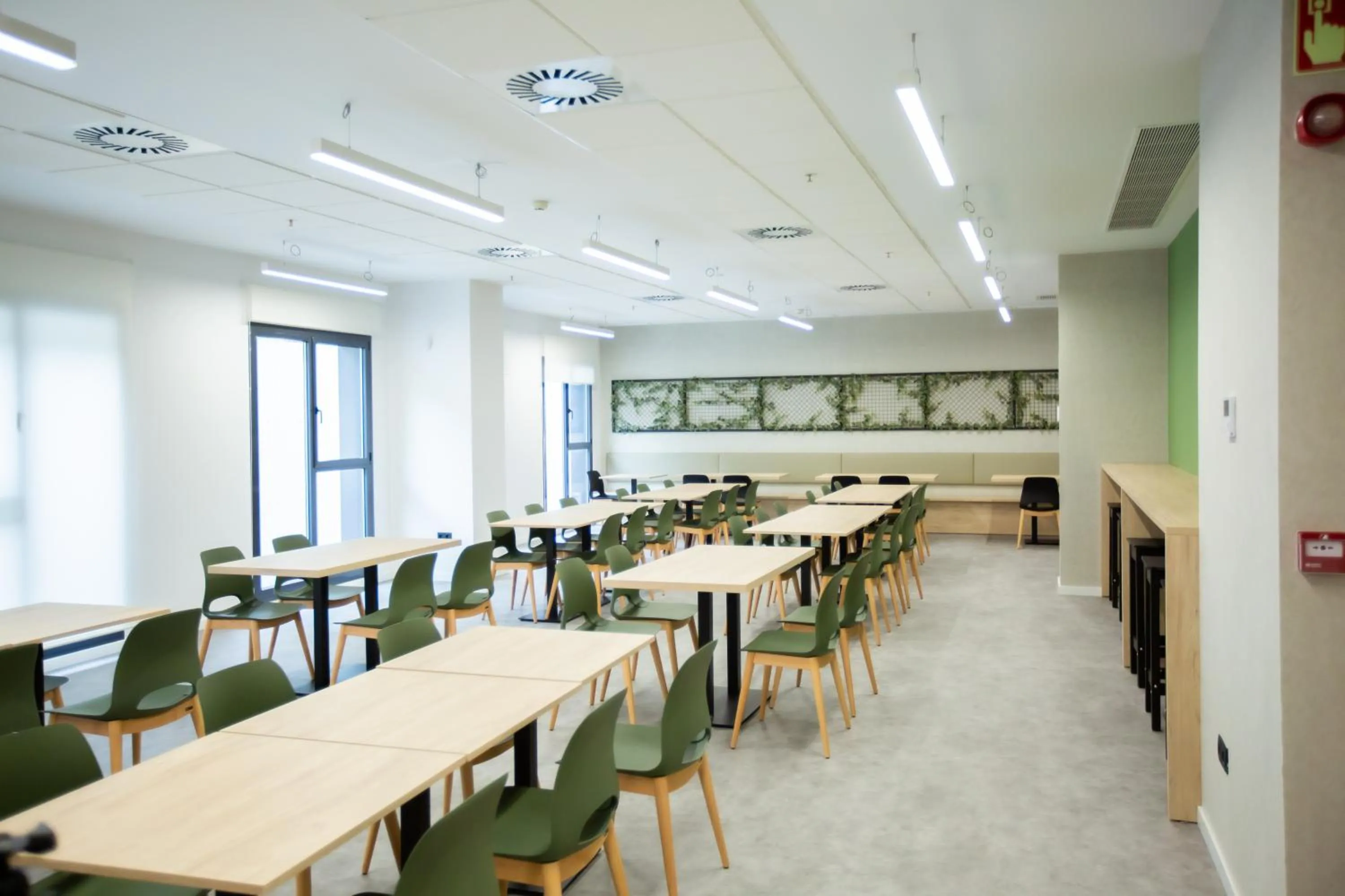 Dining area in Micampus Burjassot Parque Student Residence