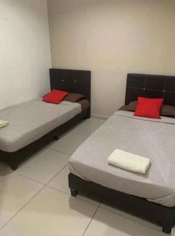 Bed in Semerah Suites Homestay