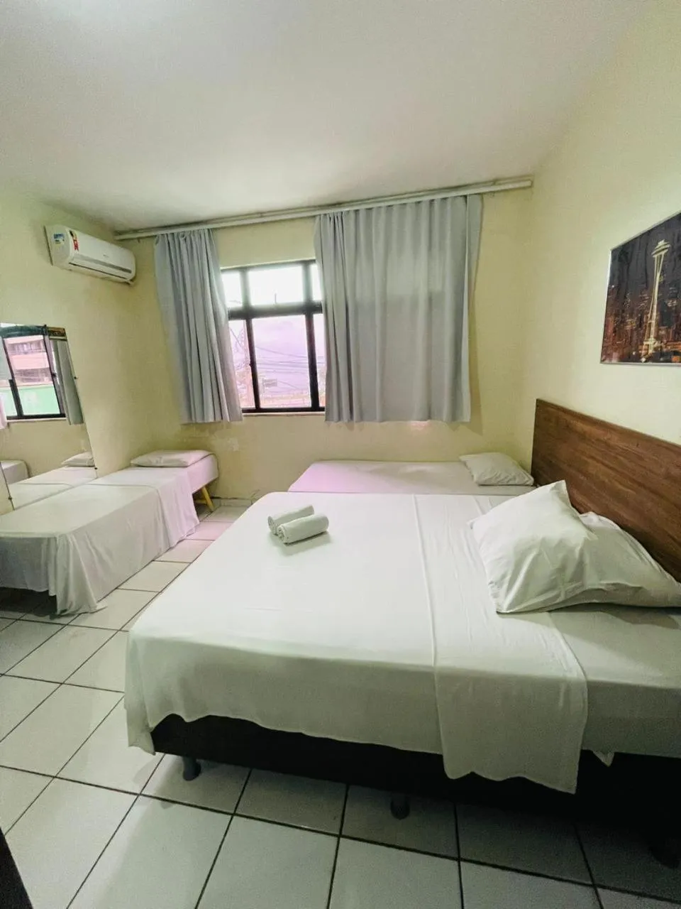 Bed in Netuno Beach Hotel