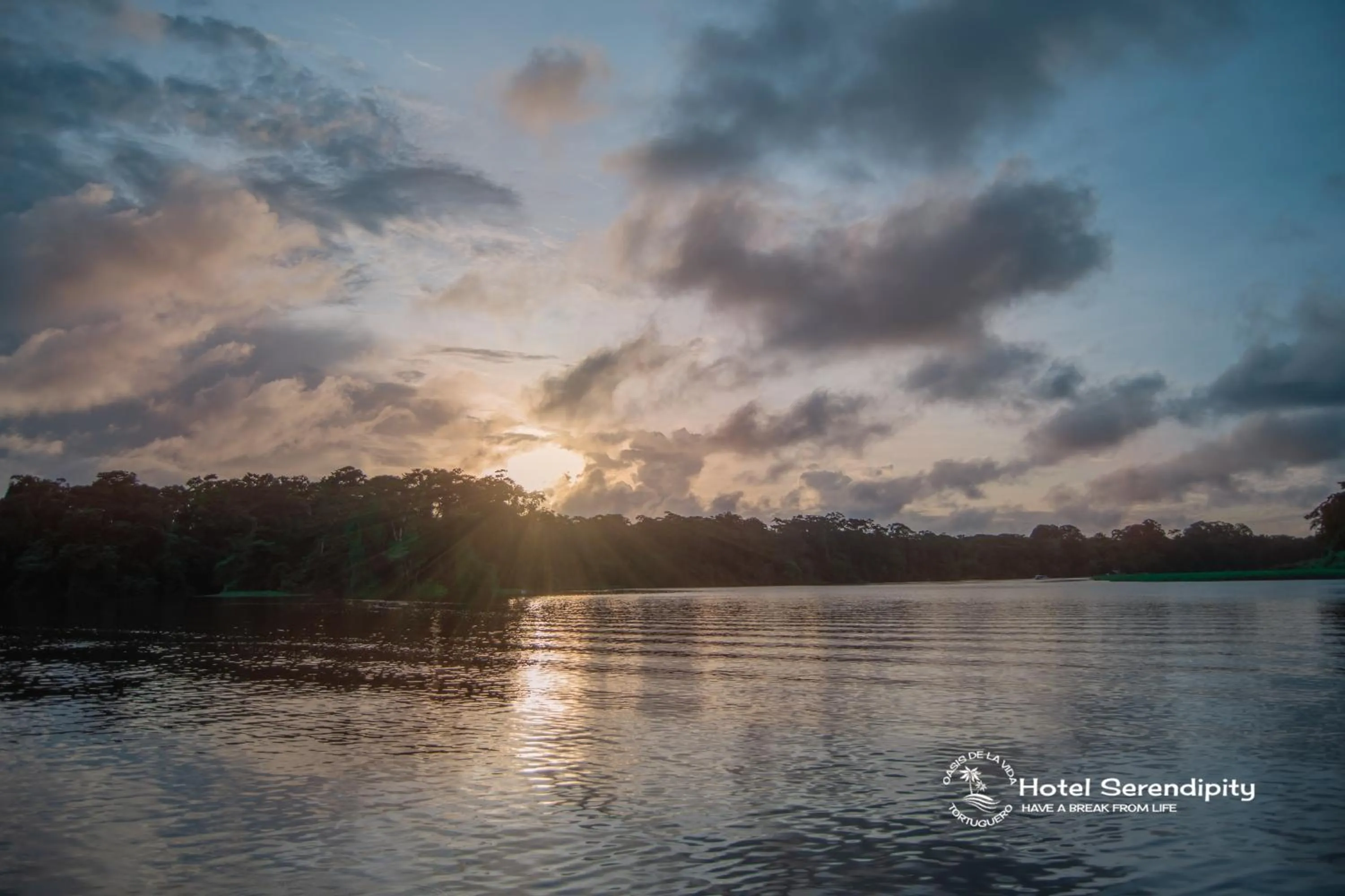Sunset in El Deseo Serendipity Tortuguero