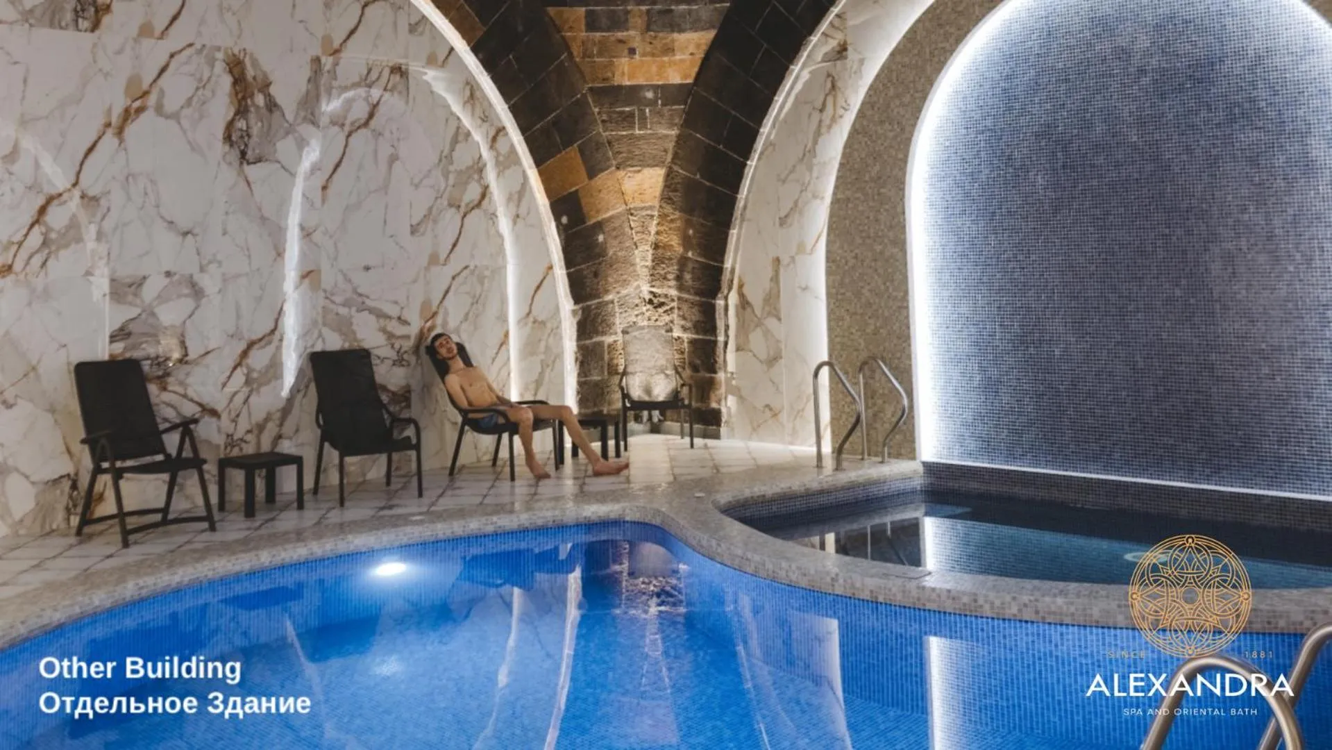 Pool view in Radisson Hotel & Spa Gyumri