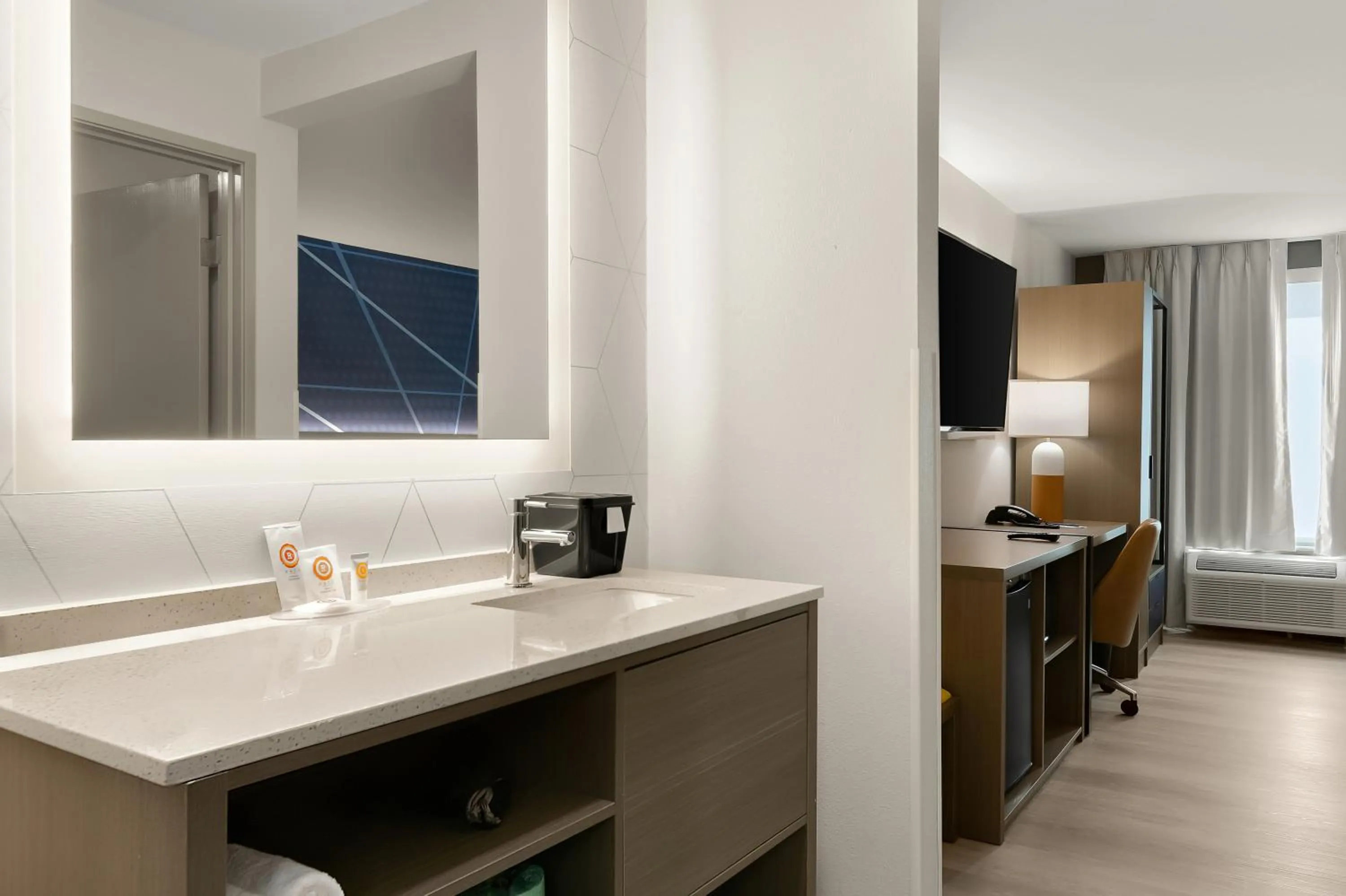 Bathroom in Baymont by Wyndham Conroe