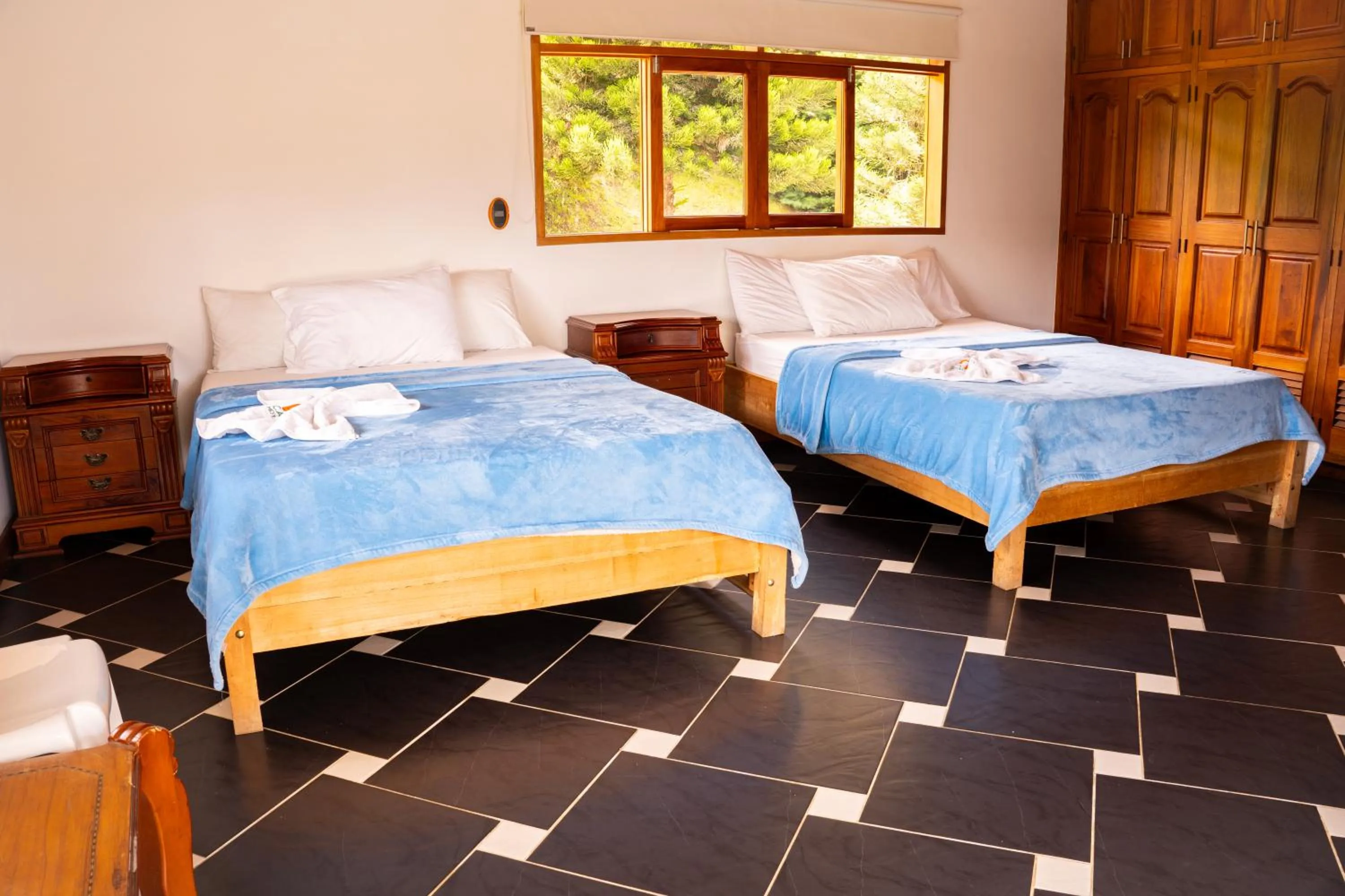 Bed in Hotel Casa Linda Guatape