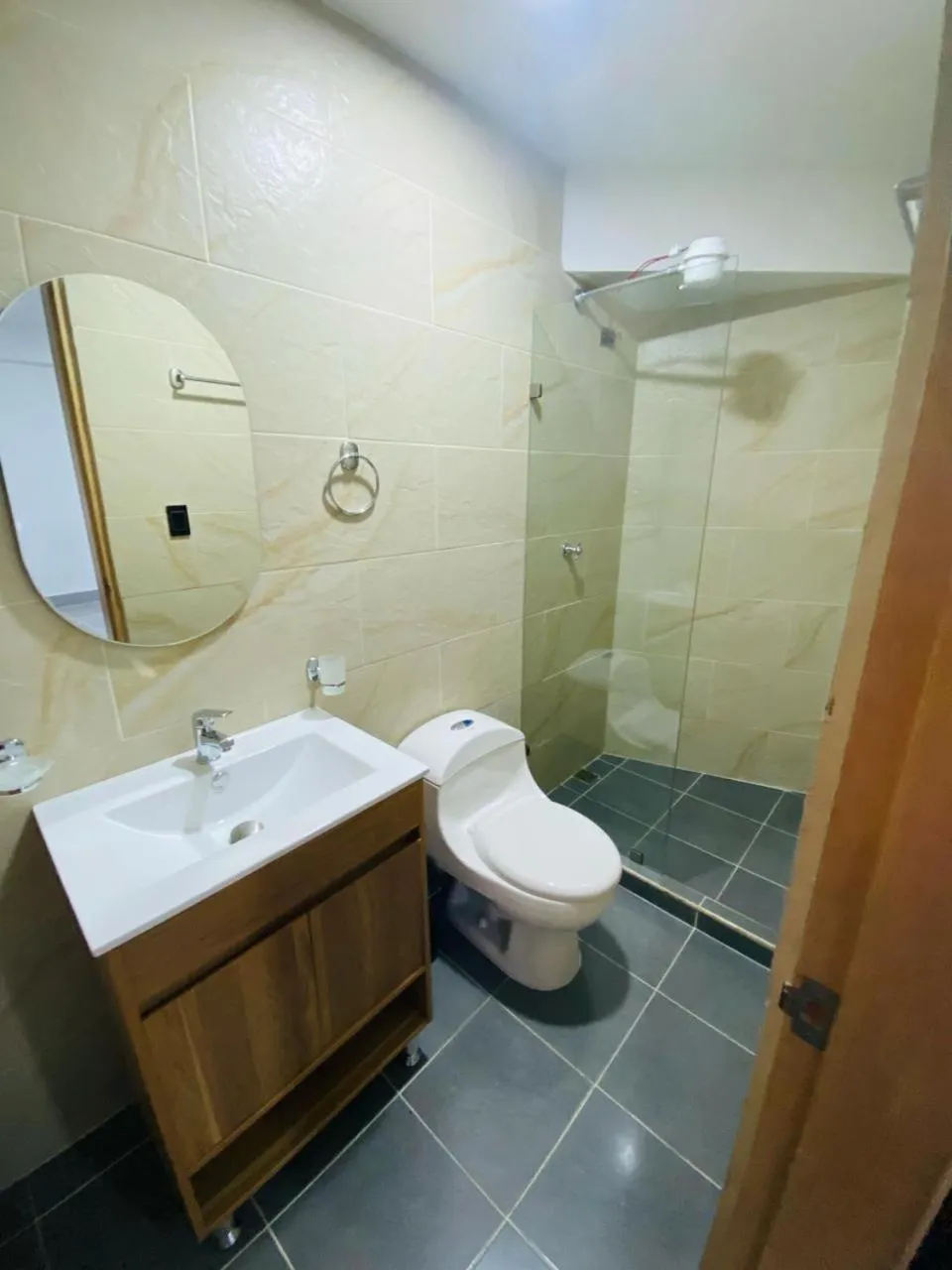 Shower in Hotel Casa Linda Guatape