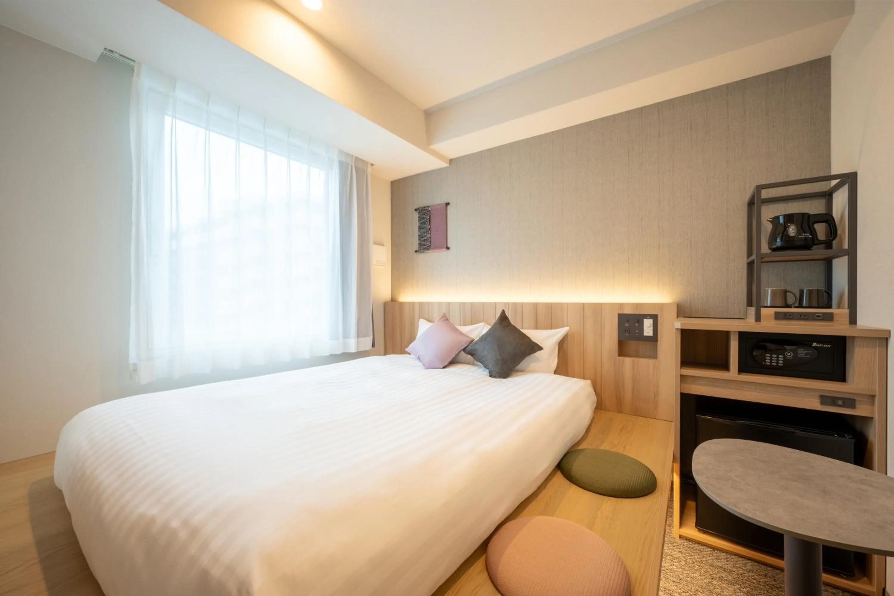 Bed in SAKURA PORT HOTEL