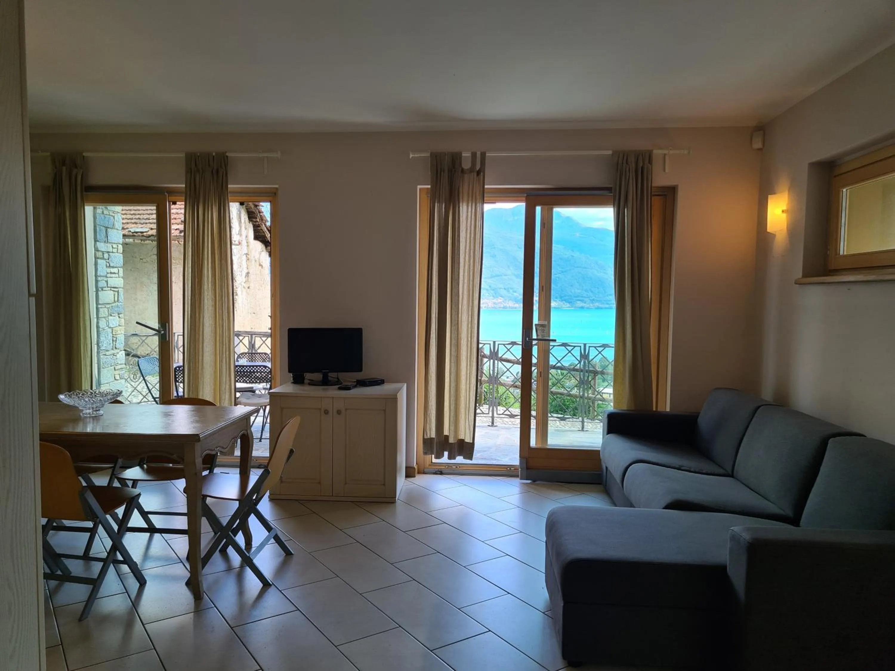 Living room in Residence Giglio Comer See