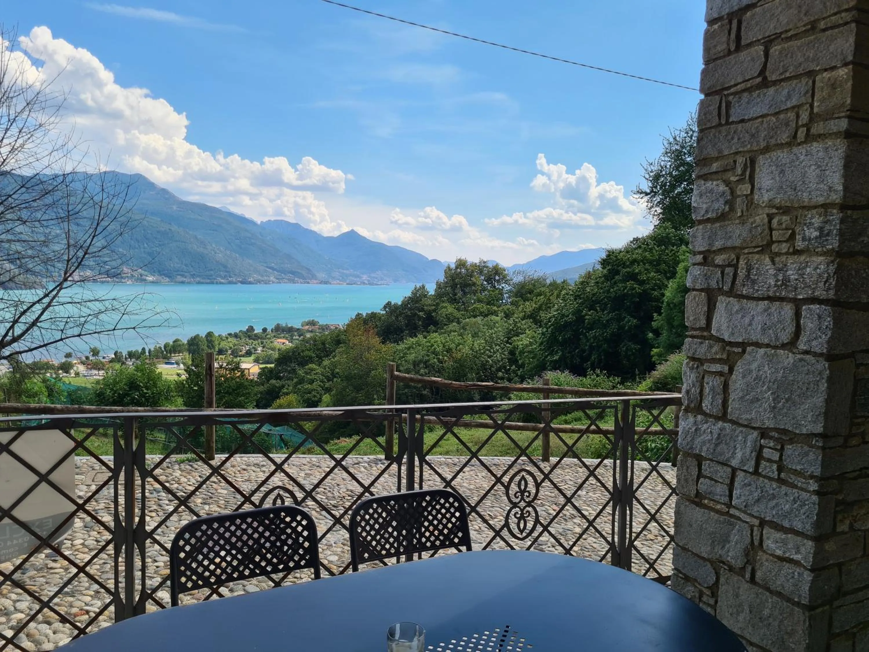 Balcony/Terrace in Residence Giglio Comer See