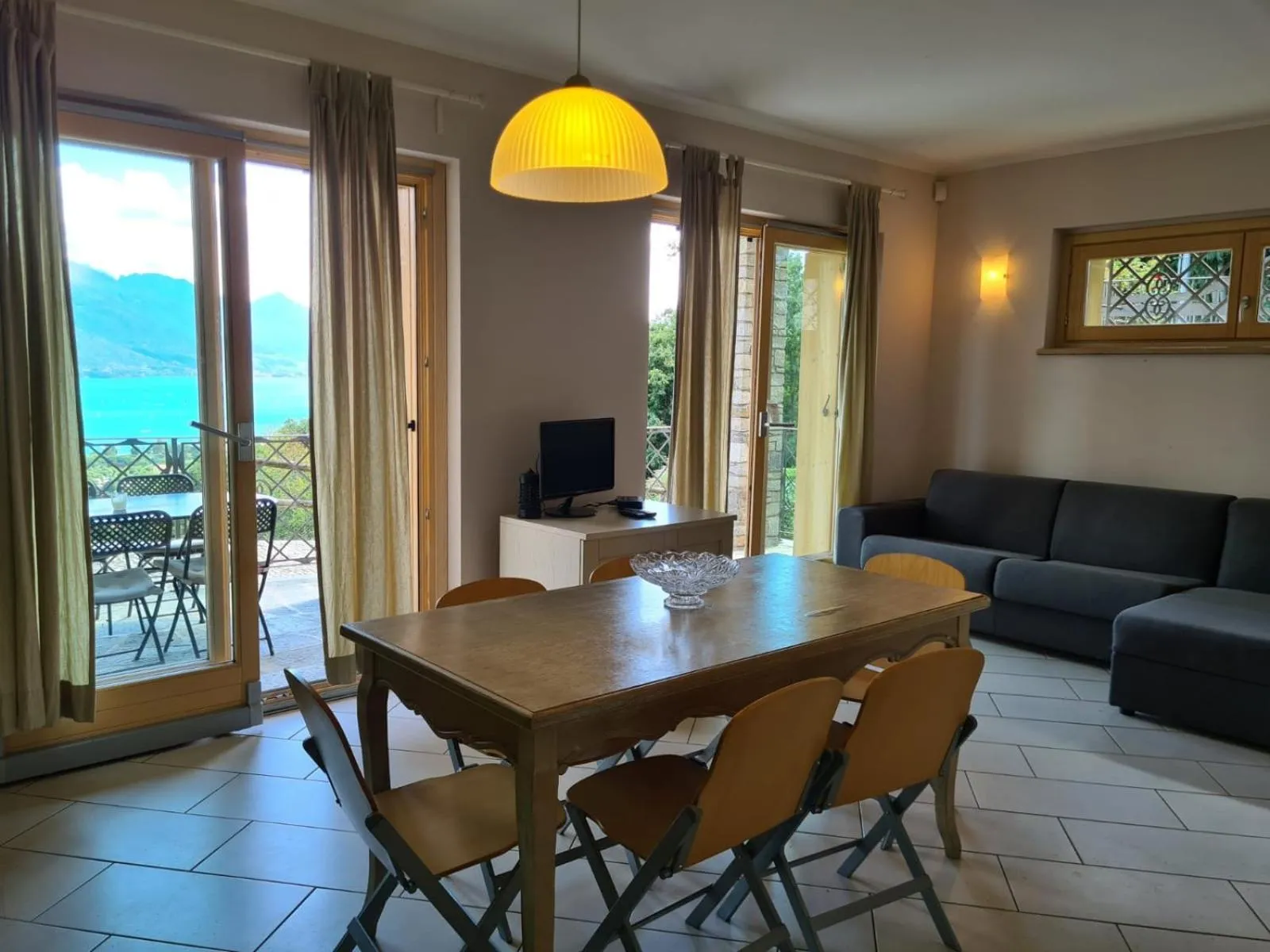 Living room in Residence Giglio Comer See