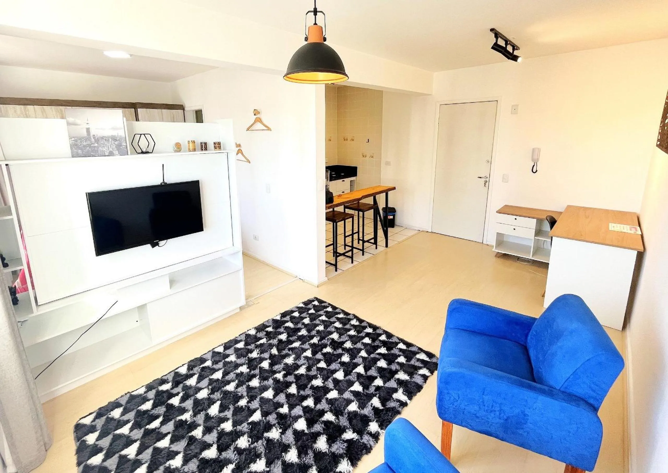 Living room in Prédio fantástico no bairro mais requisitado de Curitiba