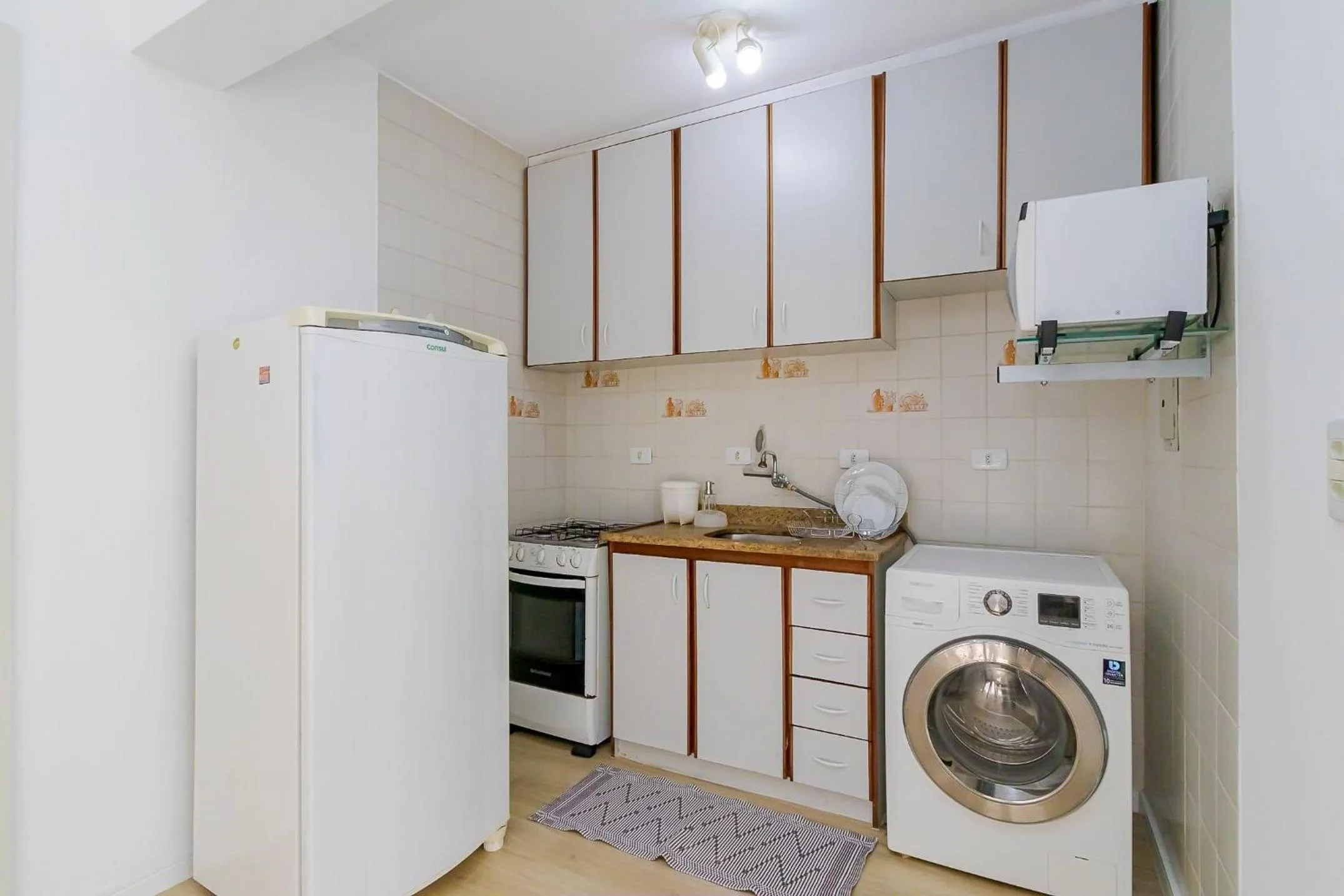 Kitchen or kitchenette in Prédio fantástico no bairro mais requisitado de Curitiba