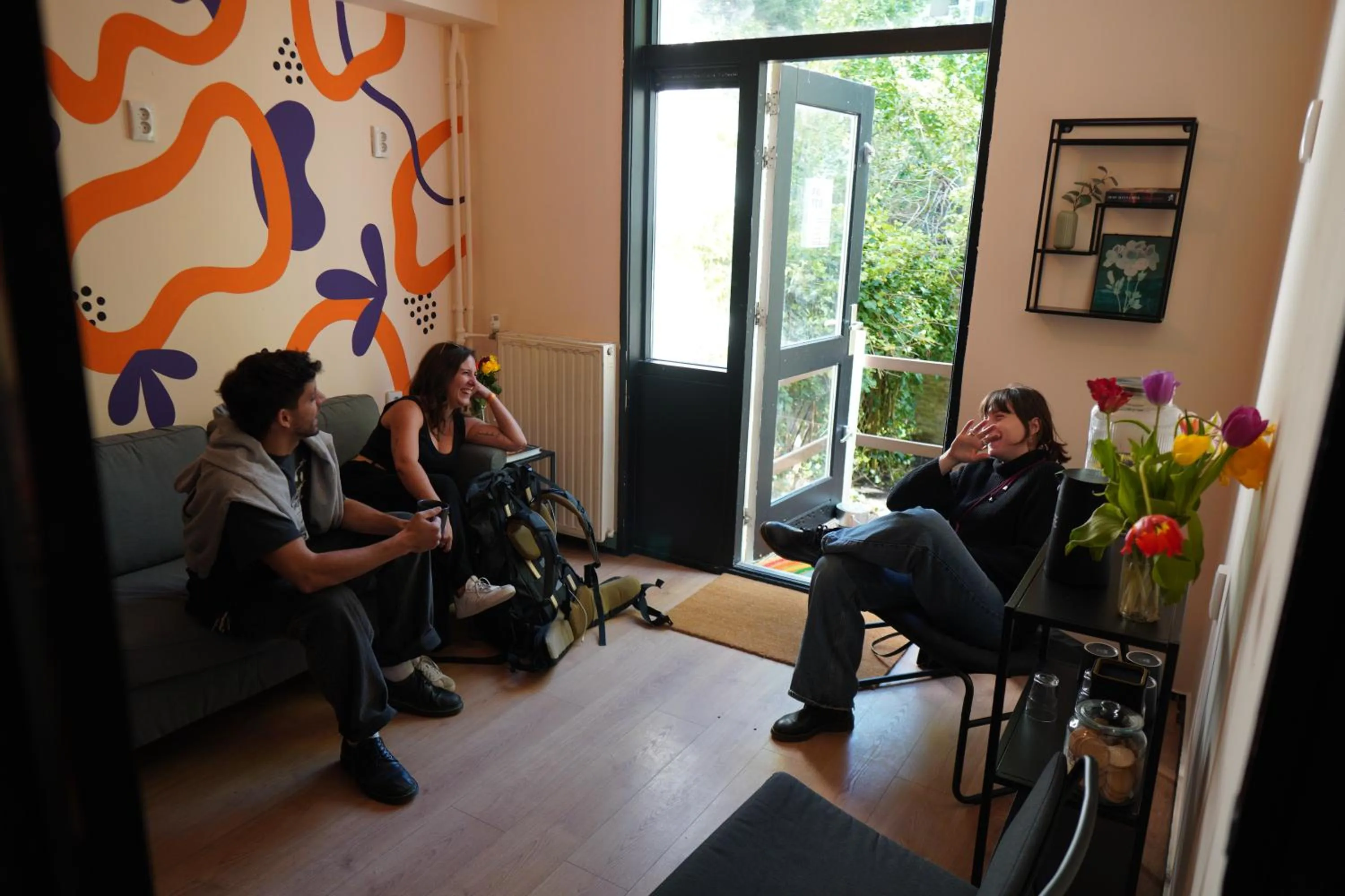 Living room in Onefam Amstel