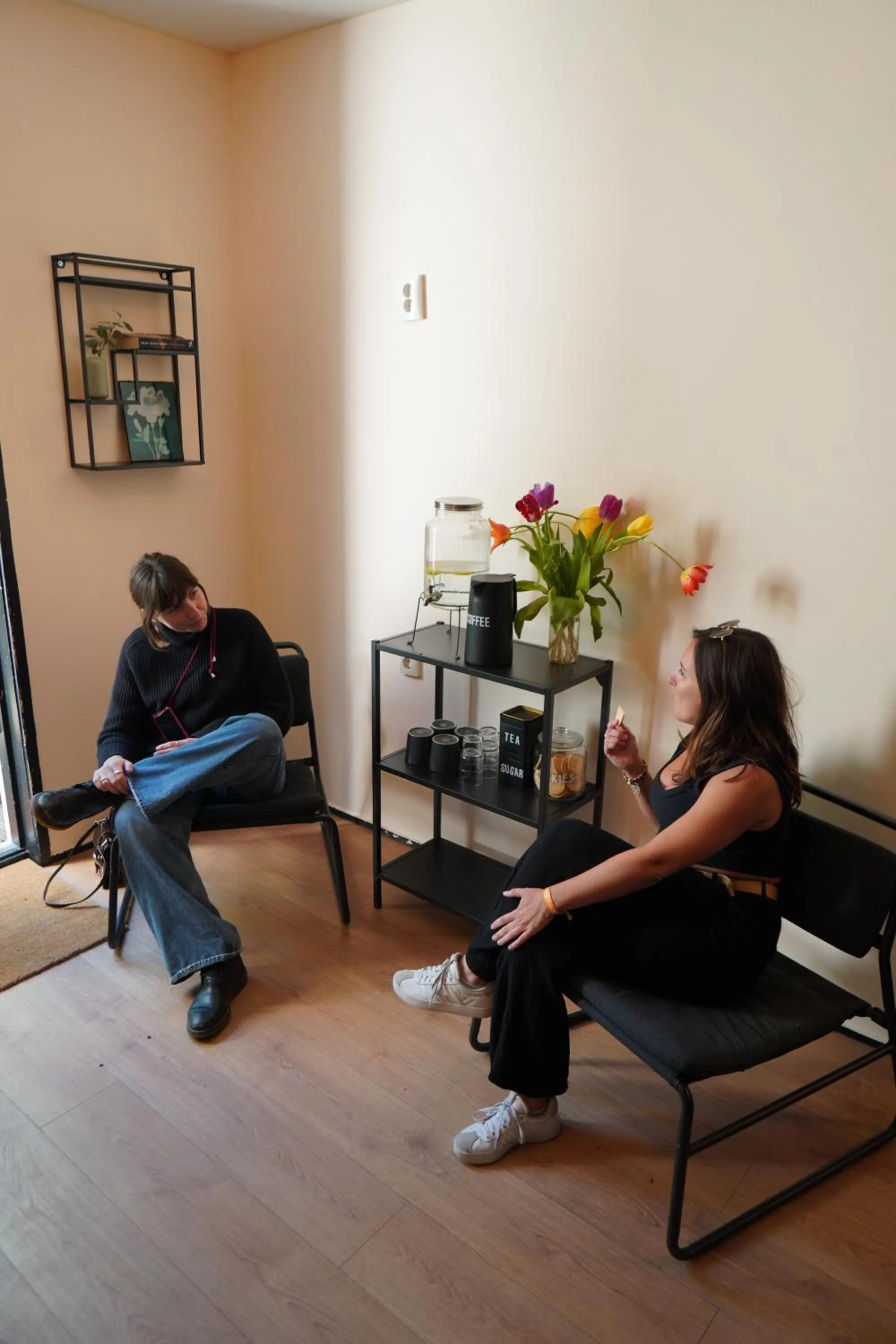 Seating area in Onefam Amstel