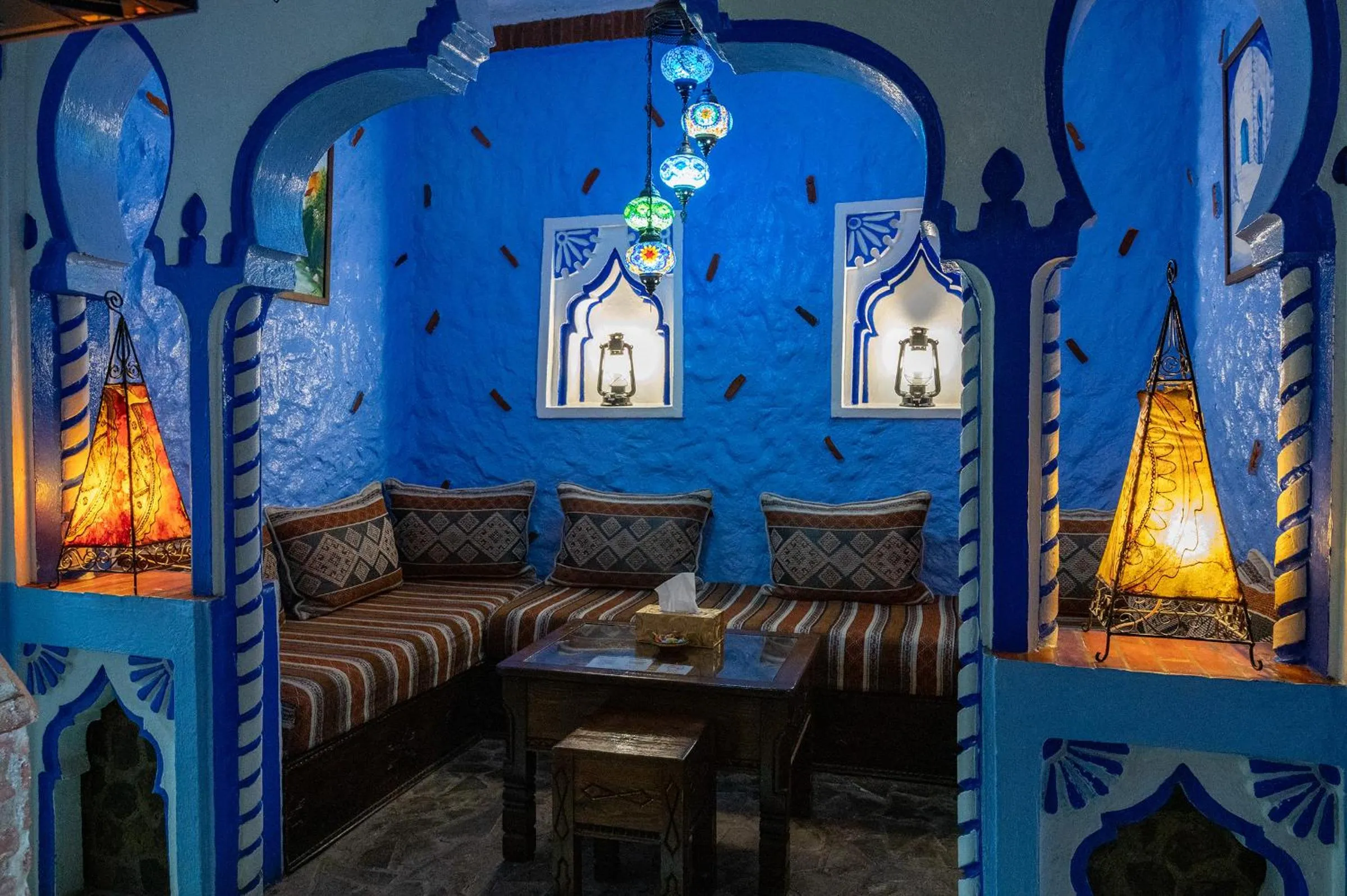 Living room in Résidence Hoteliére Chez Aziz